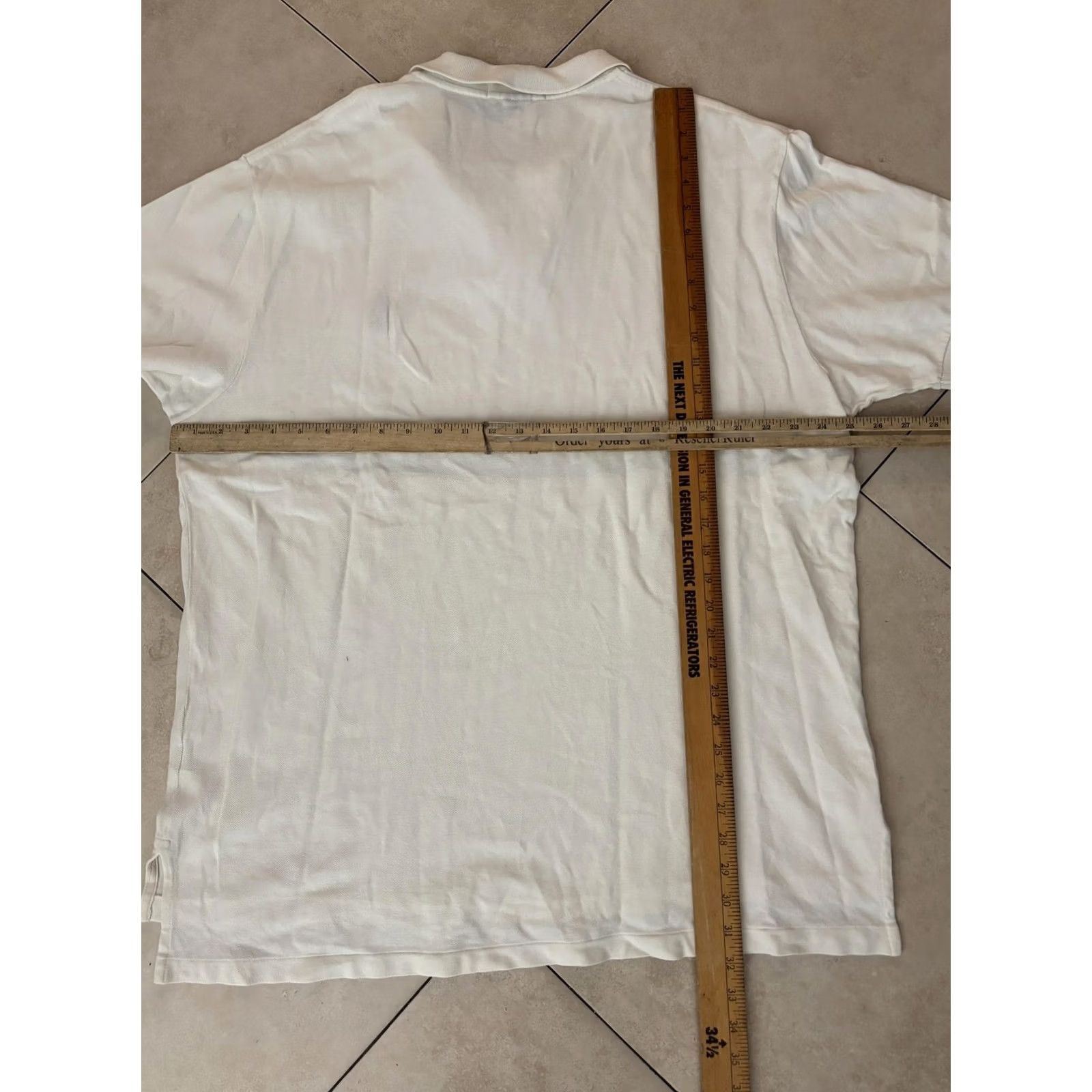 Polo Ralph Lauren Polo Ralph Lauren Polo Shirt Mens XL White Crest Logo 100% Cotton Casual Size US XL / EU 56 / 4 - 6 Thumbnail