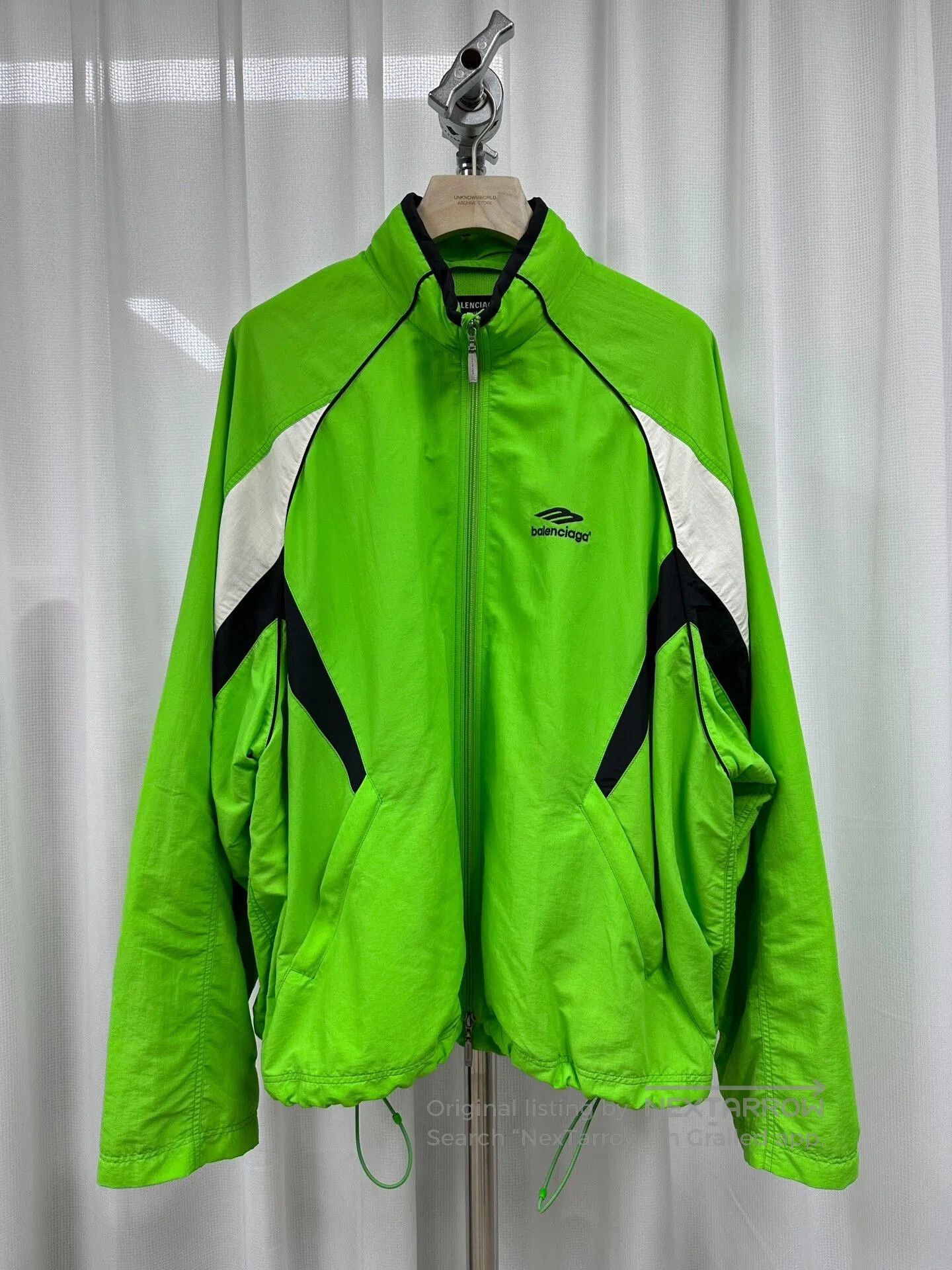 Balenciaga balenciaga 3b sports fluorescent green jacket. Size US XS / EU 42 / 0 - 1 Thumbnail