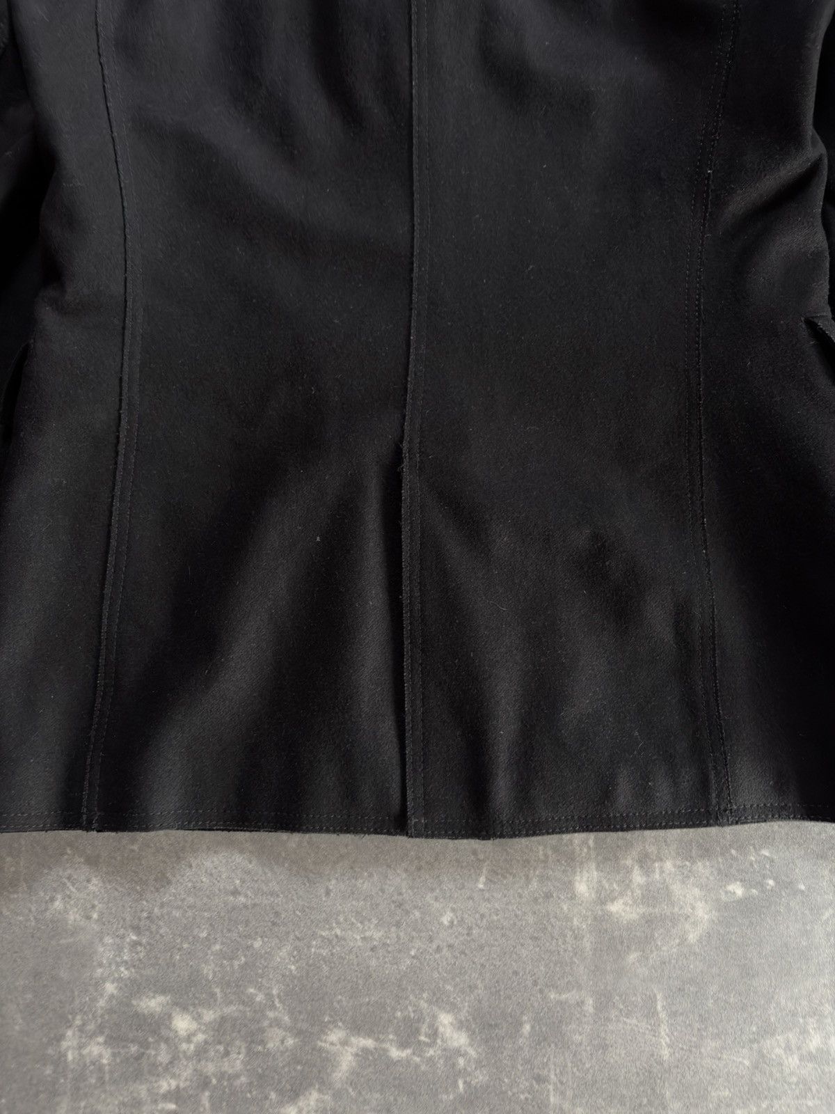 Dirk Bikkembergs 00s Dirk Bikkembergs Military Raw Edges Rare Blazer Jacket Size US L / EU 52-54 / 3 - 19 Thumbnail