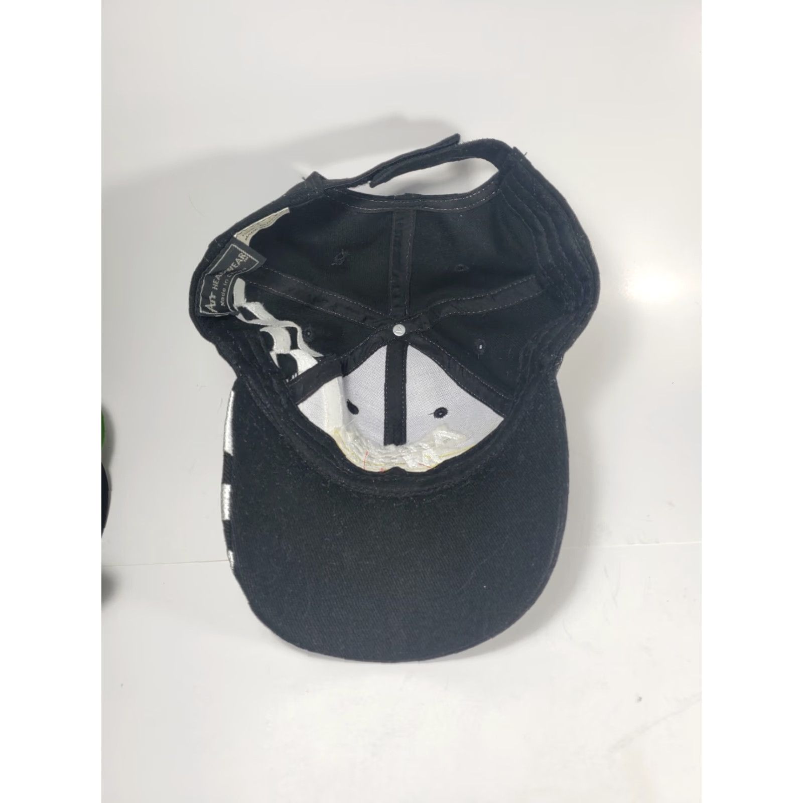 Vintage Arnold Motor Supply Racing Hat Cap Black Checkered Adult Mens Strapback Size ONE SIZE - 4 Thumbnail
