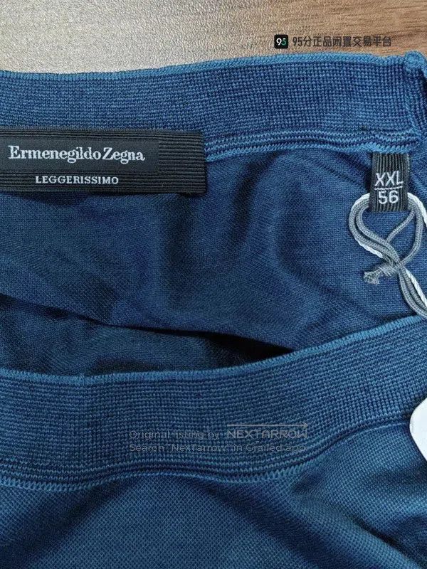 Ermenegildo Zegna Ermenegildo Zegna Men's Knit T. Size US XL / EU 56 / 4 - 3 Thumbnail