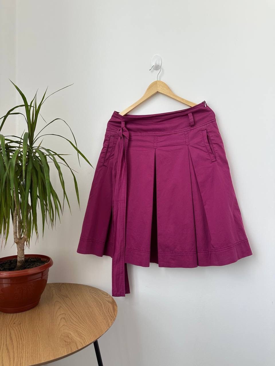 Max Mara × Vintage Vintage Max Mara Pink Mini Skirt Size 30" / US 8 / IT 44 - 2 Thumbnail