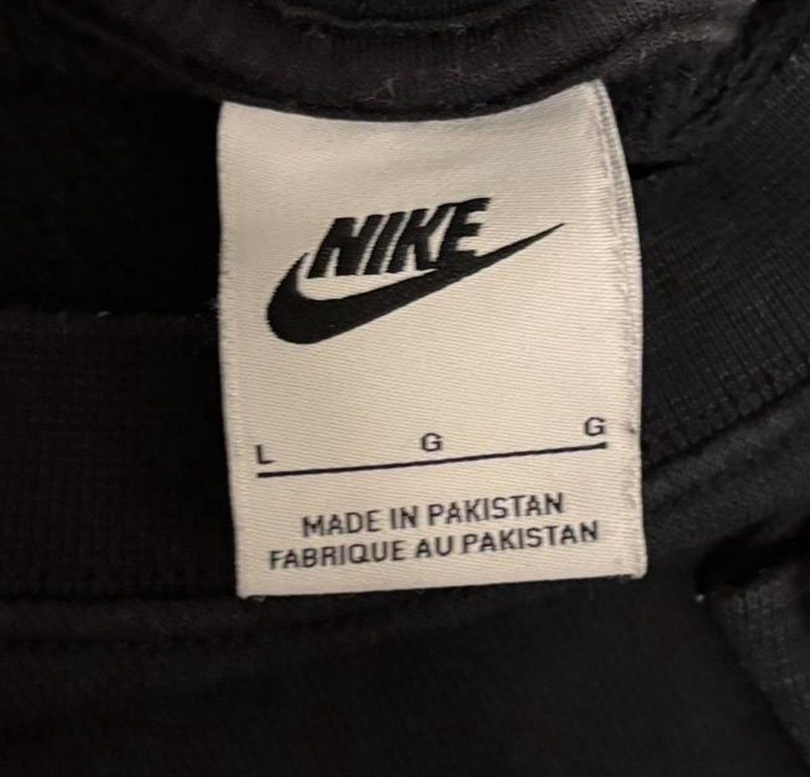 Nike Black Nike Oversized Jumper Size L / US 10 / IT 46 - 4 Thumbnail