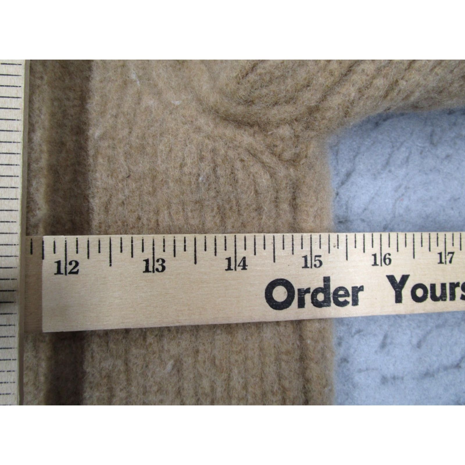 Outerknown Outerknown Cardigan Womens XS Beige 100% Merino Wool Button Ribbed Knit V-Neck Raglan Sleeve Size XS / US 0-2 / IT 36-38 - 6 Thumbnail