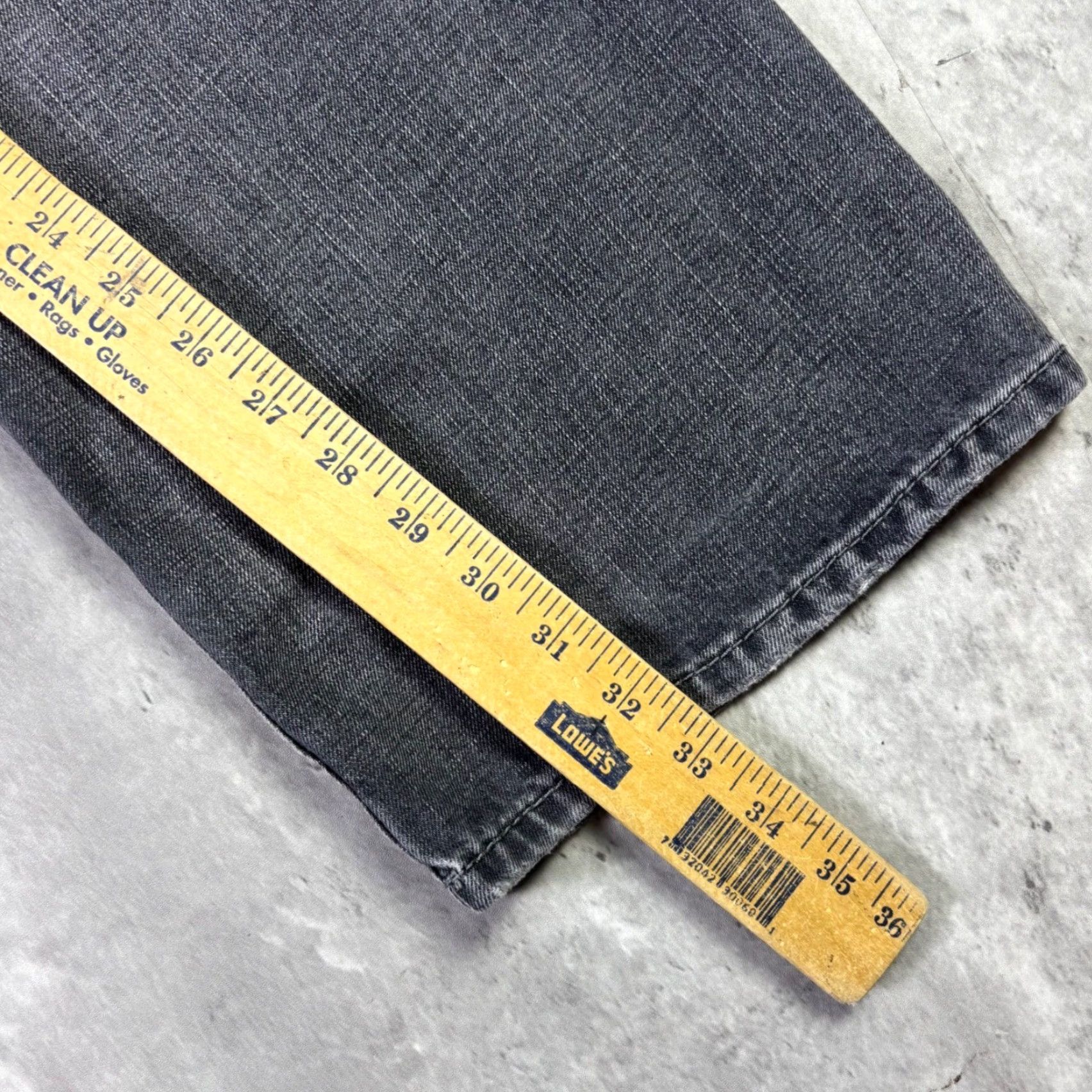 Denime VINTAGE Axe & Crown Mens Jeans Straight Leg 36x32 Dark Wash Denim 90s Size US 36 / EU 52 - 4 Thumbnail