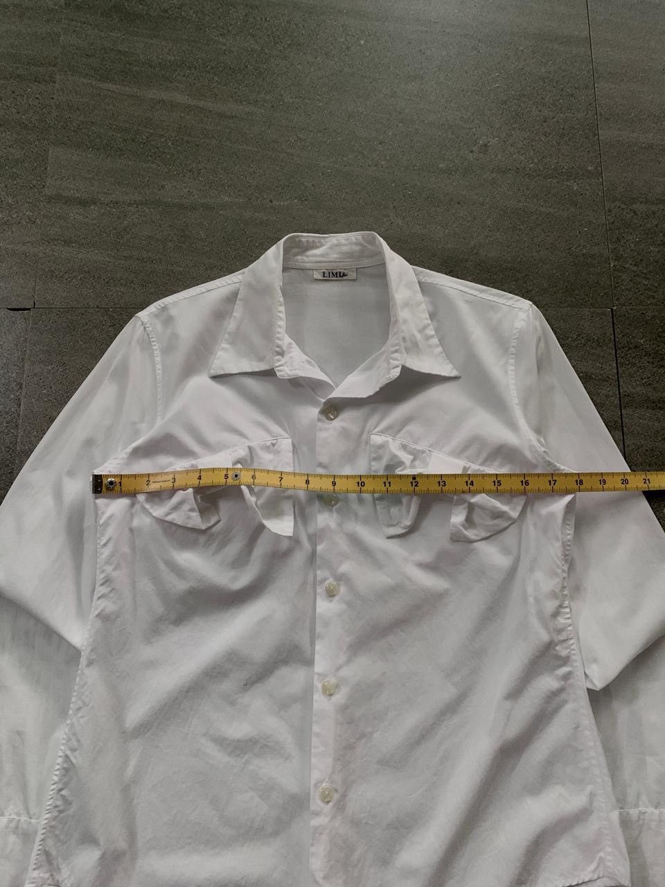 Yohji Yamamoto FREE TAX! Limi Feu Ribbon Applique Shirt Size US XS / EU 42 / 0 - 8 Thumbnail