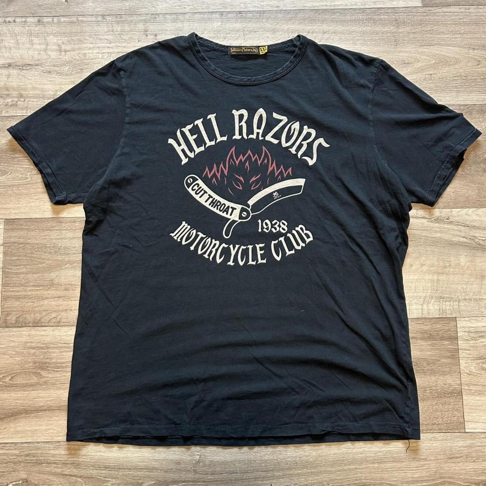 West Coast Choppers Vintage y2k Hell Razors black biker t shirt Size US XXL / EU 58 / 5 - 1 Thumbnail