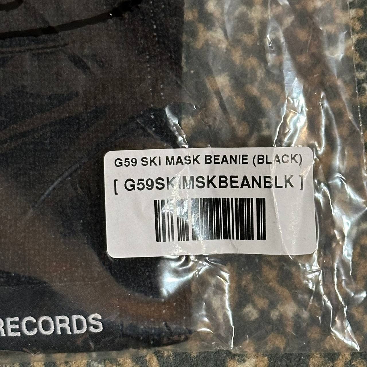G59 Records G59 SKI MASK BEANIE (BLACK) Size ONE SIZE - 3 Thumbnail