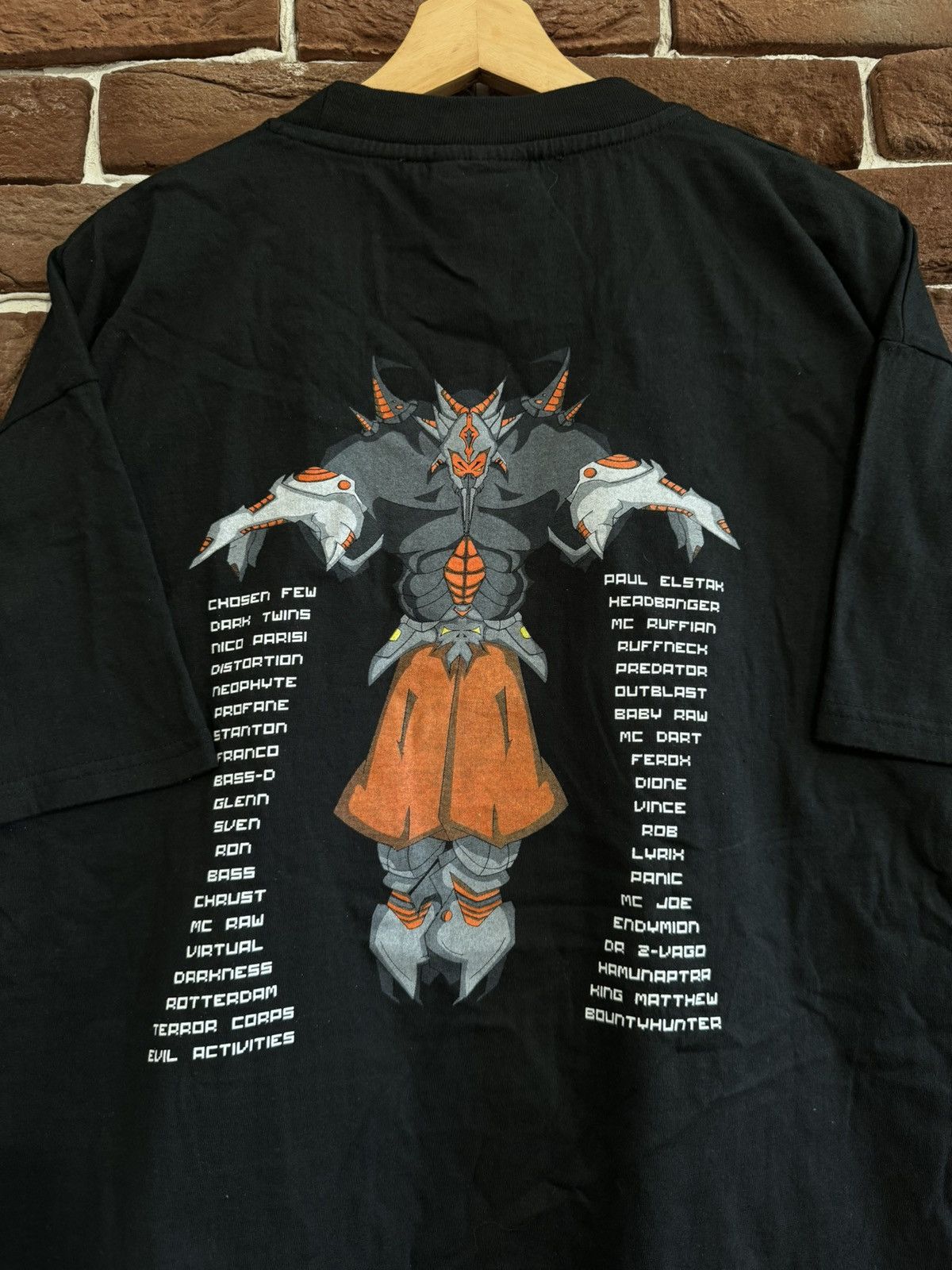 Band Tees Vintage 00s Megarave Tshirt XL Gabber Thunderdome Band Grail Size US XL / EU 56 / 4 - 3 Thumbnail