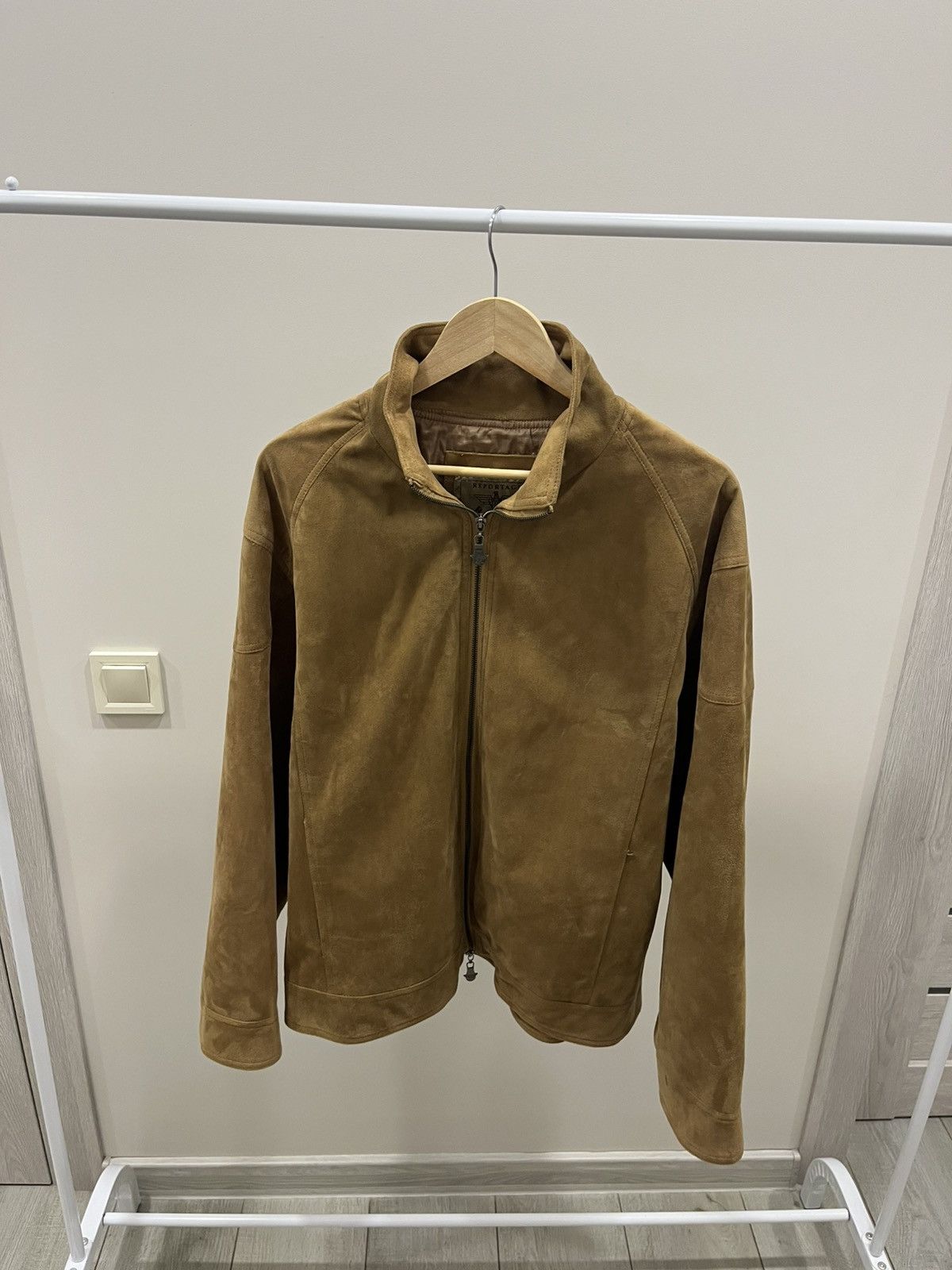 Japanese Brand Vintage Reportage R.G.A. Suede Jacket Size US L / EU 52-54 / 3 - 2 Thumbnail