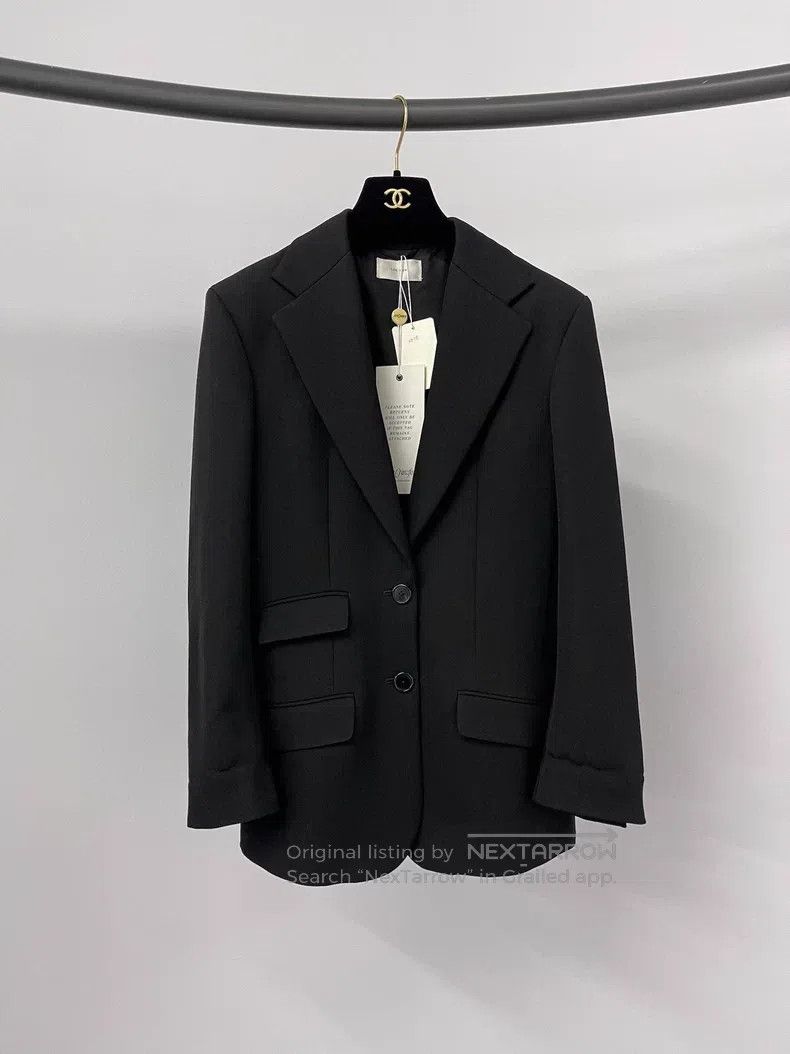 The Row The Row size 0 Classic black blazer Size S / US 4 / IT 40 - 1 Thumbnail