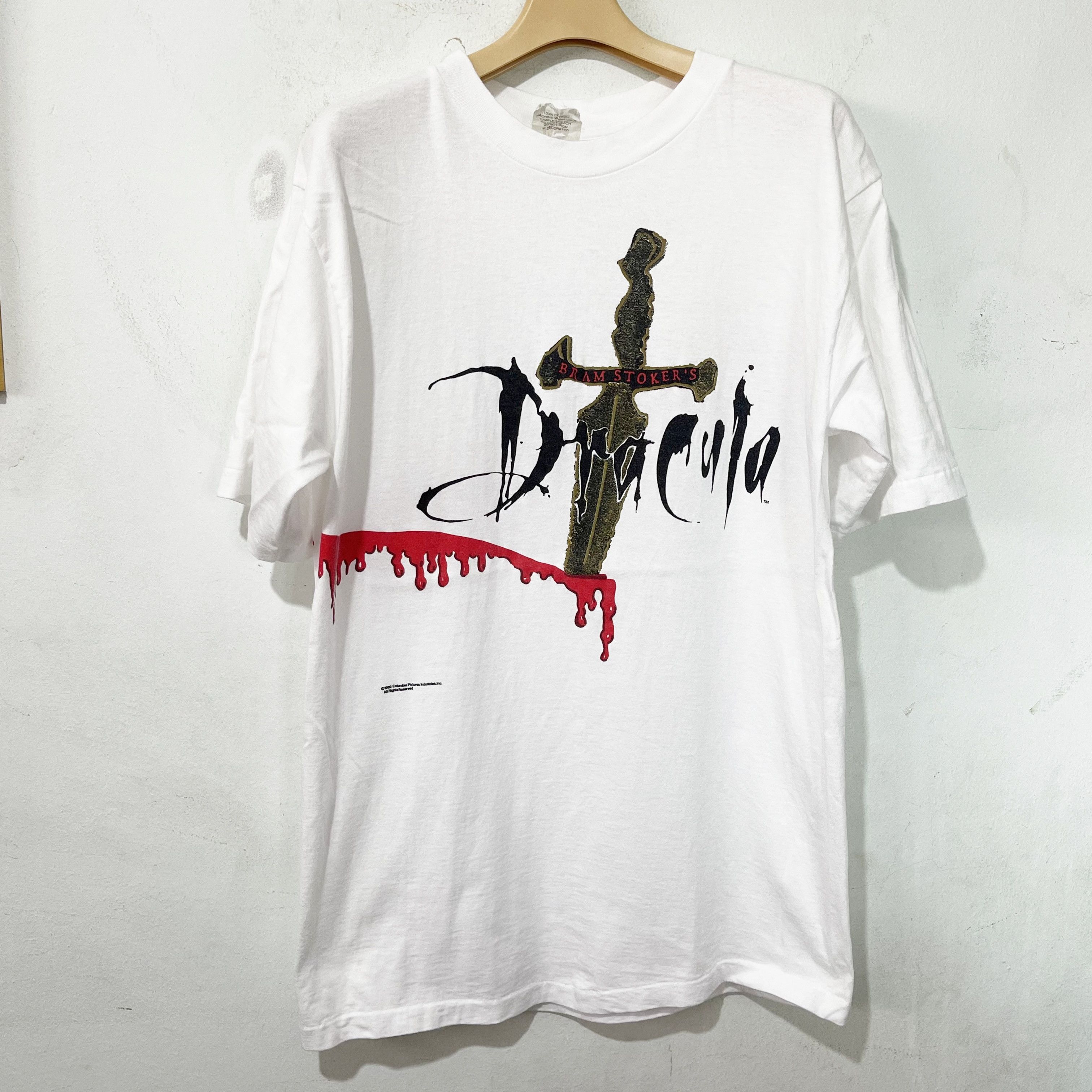 Vintage Vintage 1992 Bram Stoker's Dracula T-Shirt Size US M / EU 48-50 / 2 - 1 Thumbnail