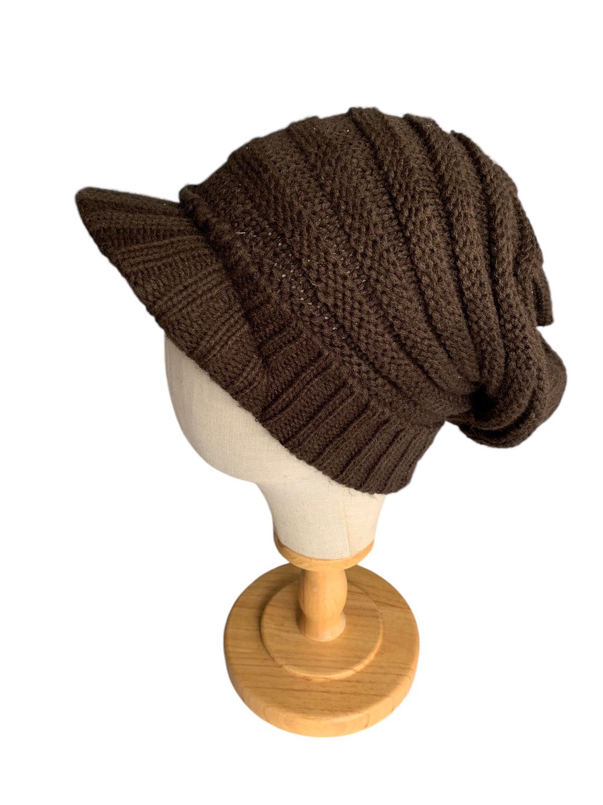 Japanese Brand × Kapital × Vintage Knitted crochet slouchy punk style Long Beanie Hats Size ONE SIZE - 3 Thumbnail