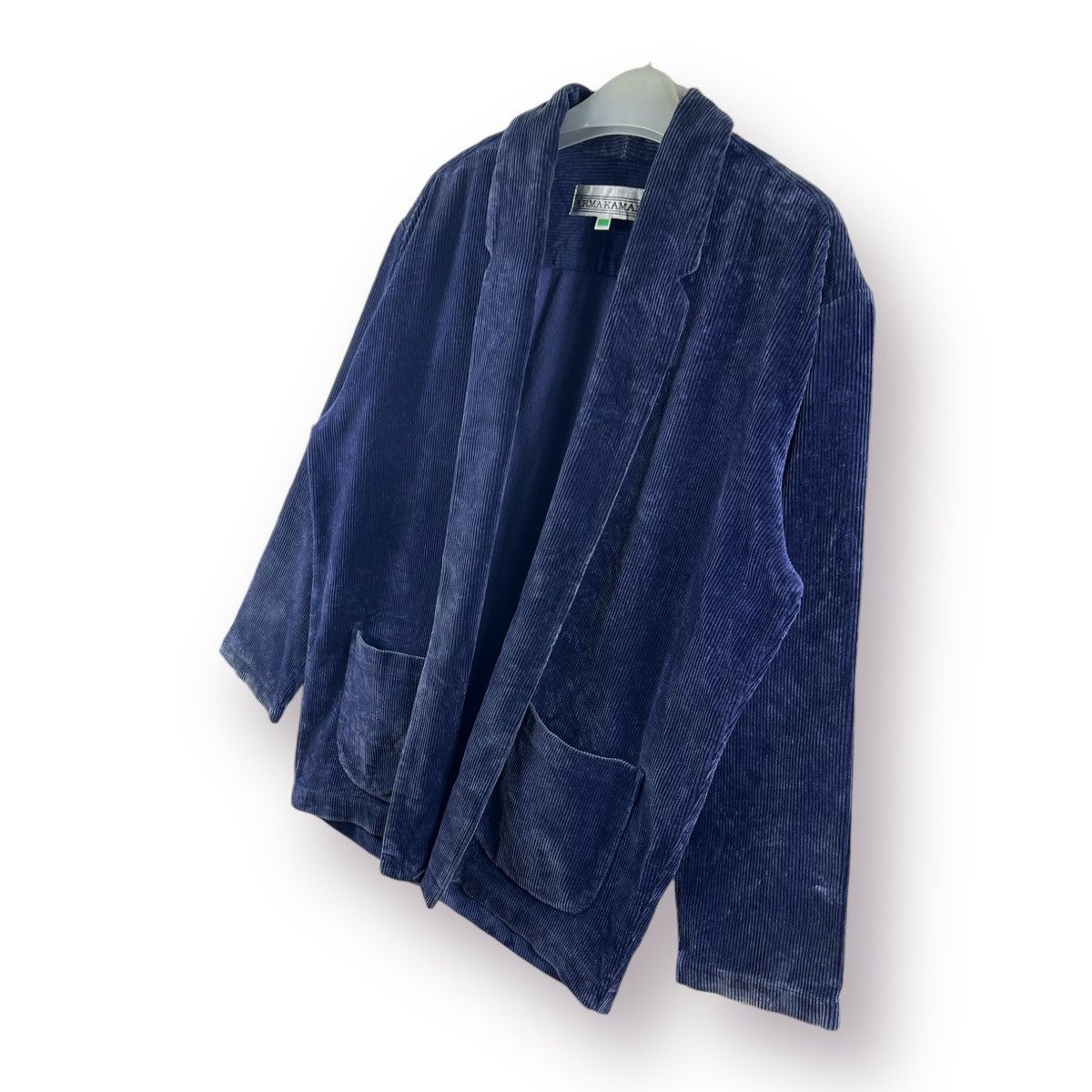 Vintage 🔥 Vintage 90's Norma Kamali Corduroy Kimono japan Jacket Size US S / EU 44-46 / 1 - 2 Thumbnail