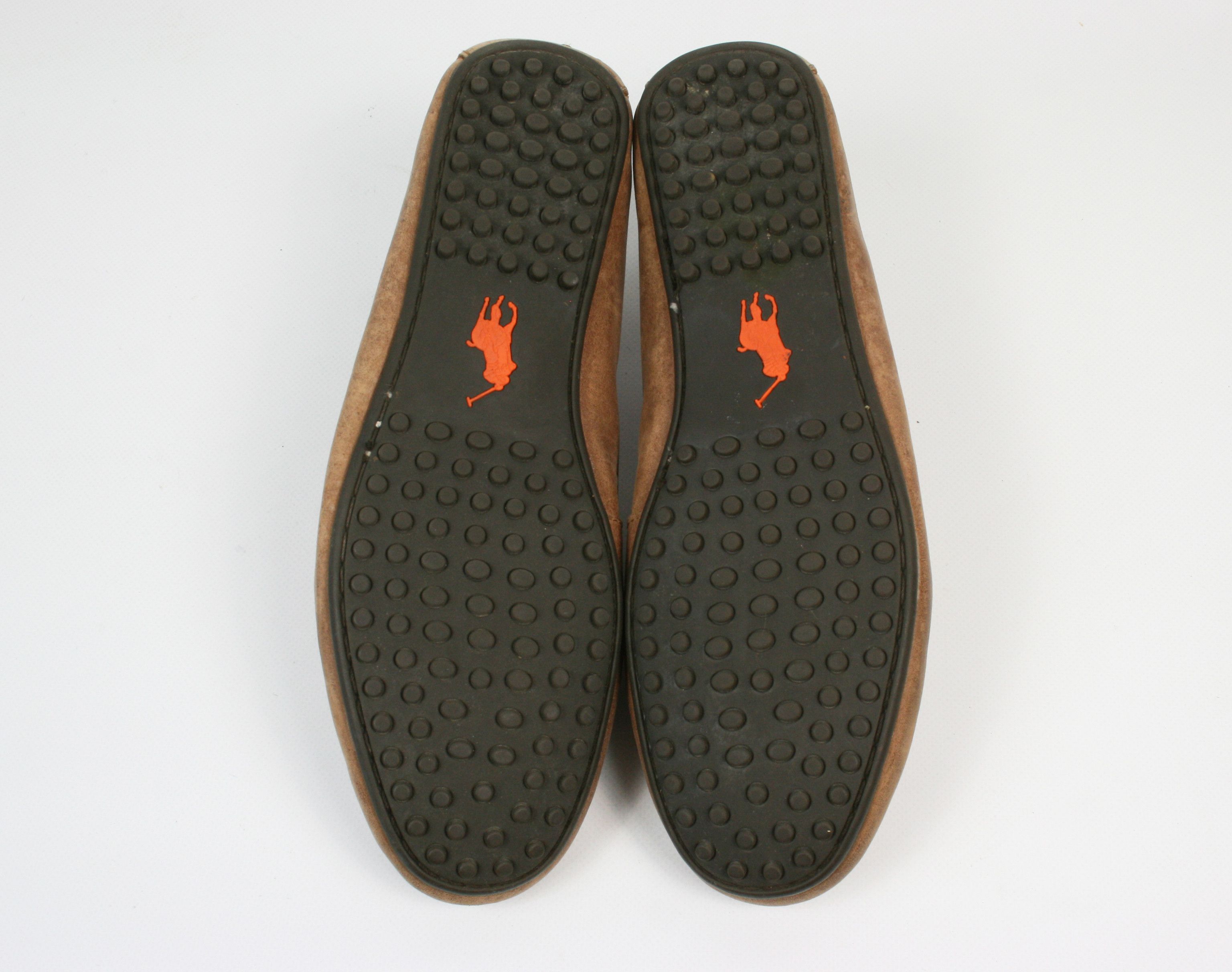 Polo Ralph Lauren WES Leather Car Driver Penny Loafers Size US 10 / EU 43 - 8 Thumbnail