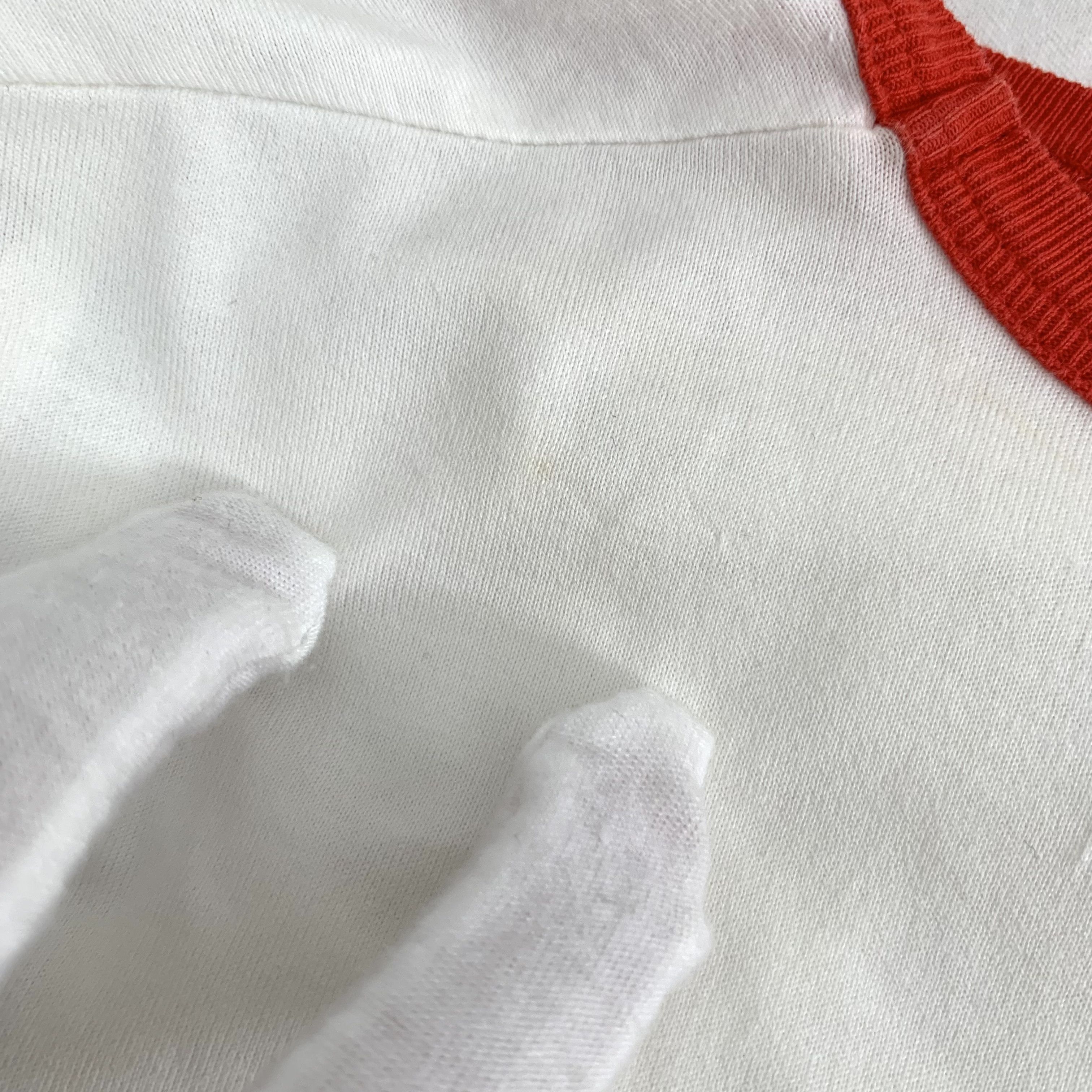 Celine Celine Tee – White Logo Print Cotton (Size XS) Size XS / US 0-2 / IT 36-38 - 3 Thumbnail