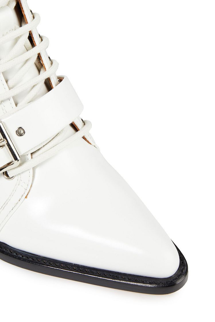Chloe o1y0825 Ankle Boots in White Size US 5 / IT 35 - 3 Thumbnail