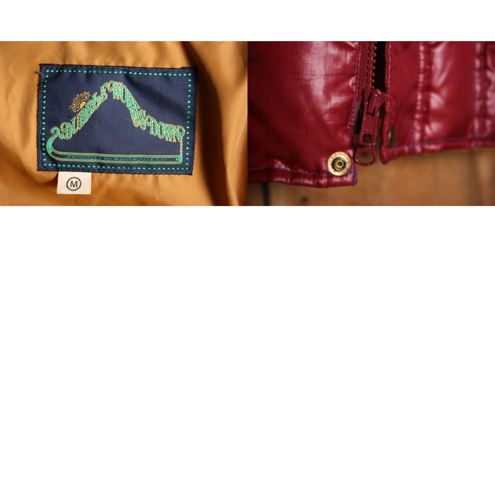 Warehouse WAREHOUSE Dubbleworks Puffer Jacket Jacket M Mens Red Yellow Size US M / EU 48-50 / 2 - 9 Thumbnail