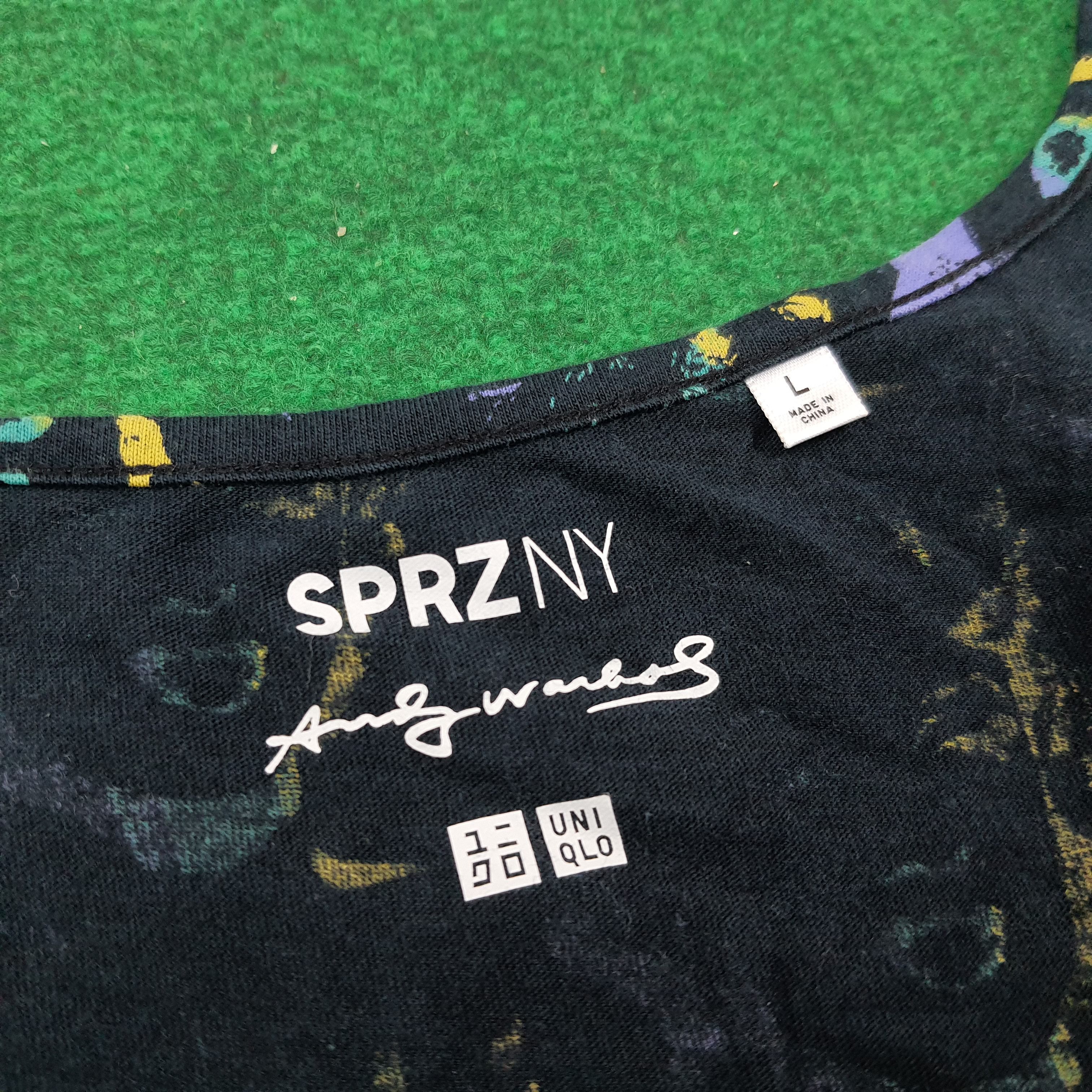Andy Warhol × Vintage Vintage Andy Warhol Japan Brand Overprint Sleepless Tshirt Size US S / EU 44-46 / 1 - 3 Thumbnail