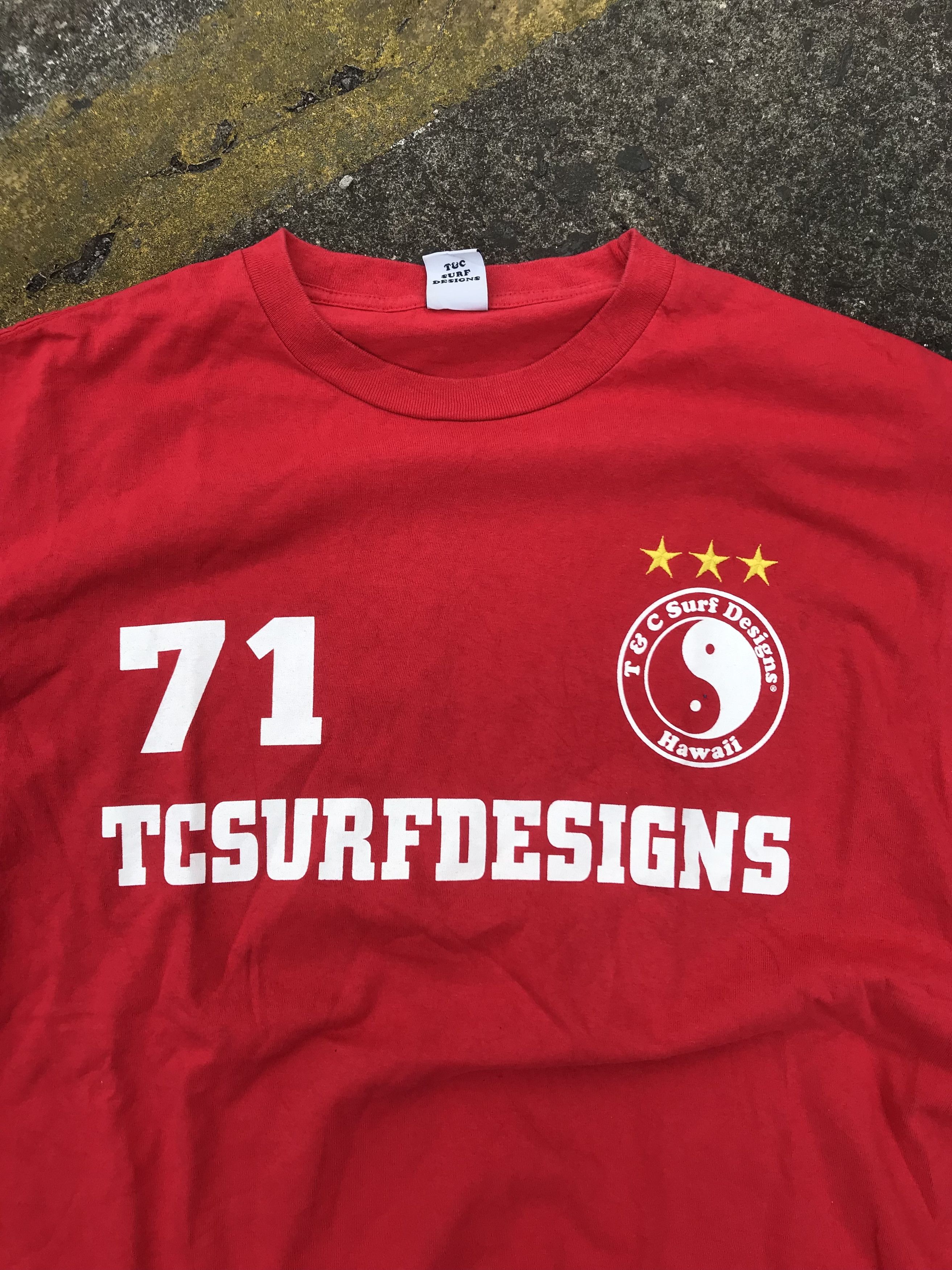 Other 90s Vintage rare T&C surf tee Size US L / EU 52-54 / 3 - 2 Thumbnail