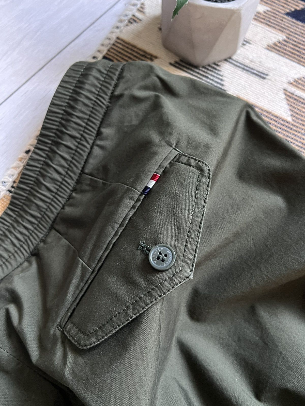 Moncler Moncler Sportivo Luxury Chino’s Olive Pants Size US 32 / EU 48 - 9 Thumbnail