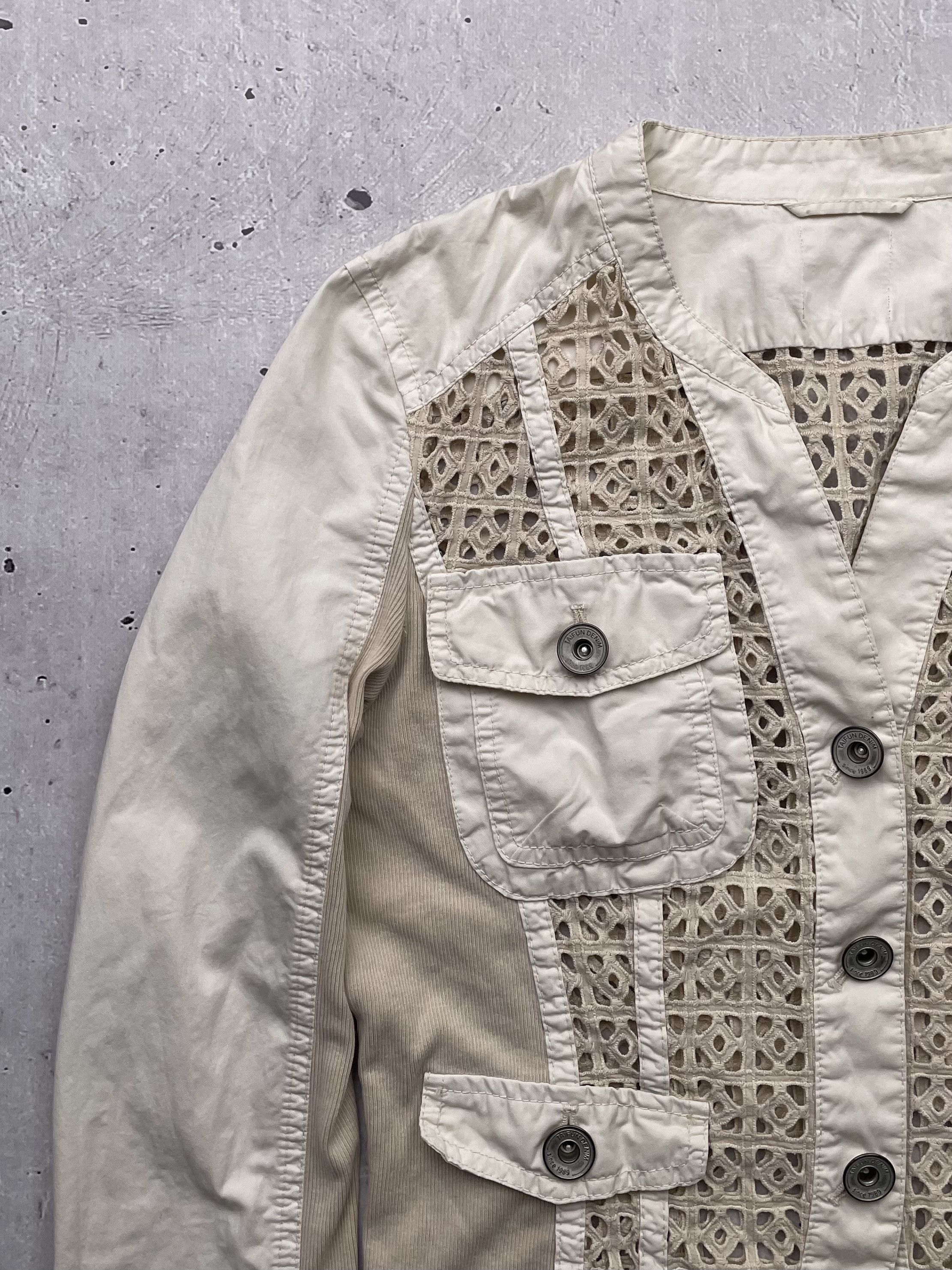 Japanese Brand × Vintage Vintage Mesh Light Jacket Size XS / US 0-2 / IT 36-38 - 2 Thumbnail
