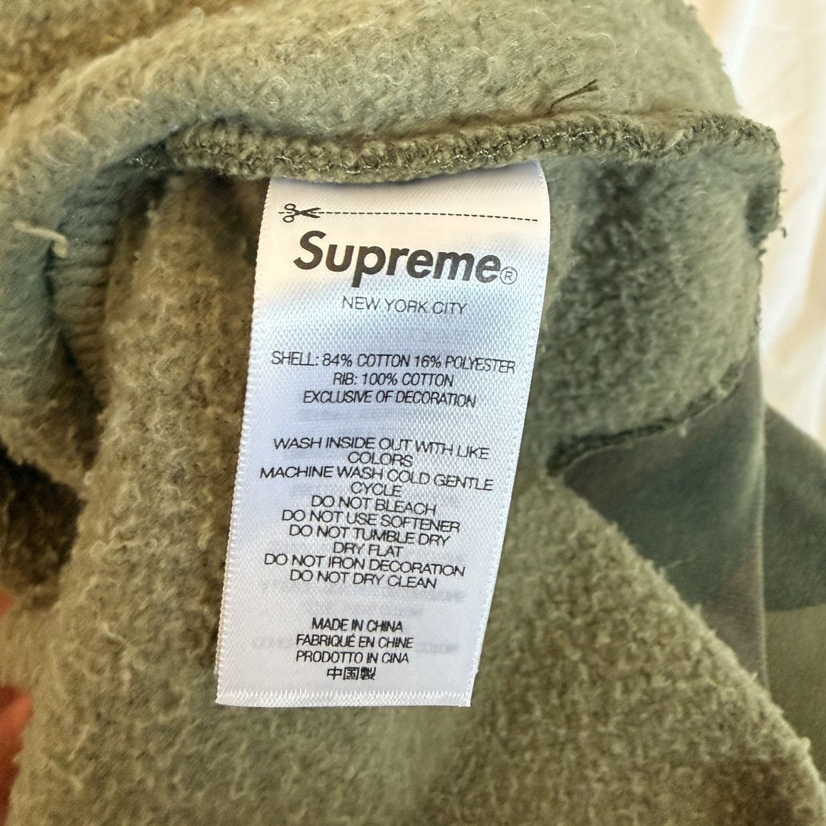 Supreme Supreme Overdyed Studded Hooded Sweatshirt XL Size US XL / EU 56 / 4 - 6 Thumbnail