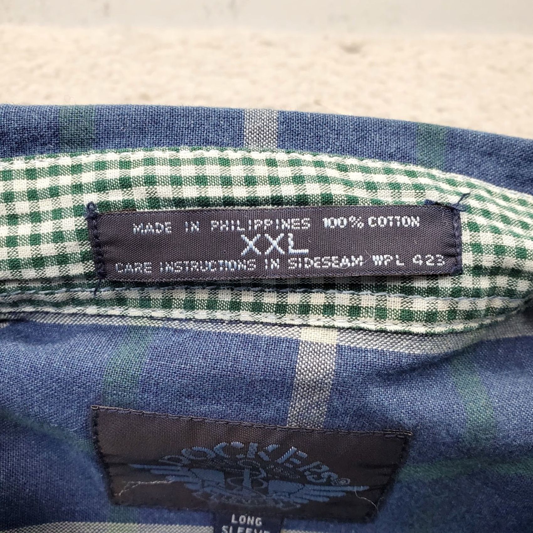 Dockers DOCKERS Mens XXL Multi Plaid Button-Up Long Sleeve Shirt Size US XXL / EU 58 / 5 - 7 Thumbnail