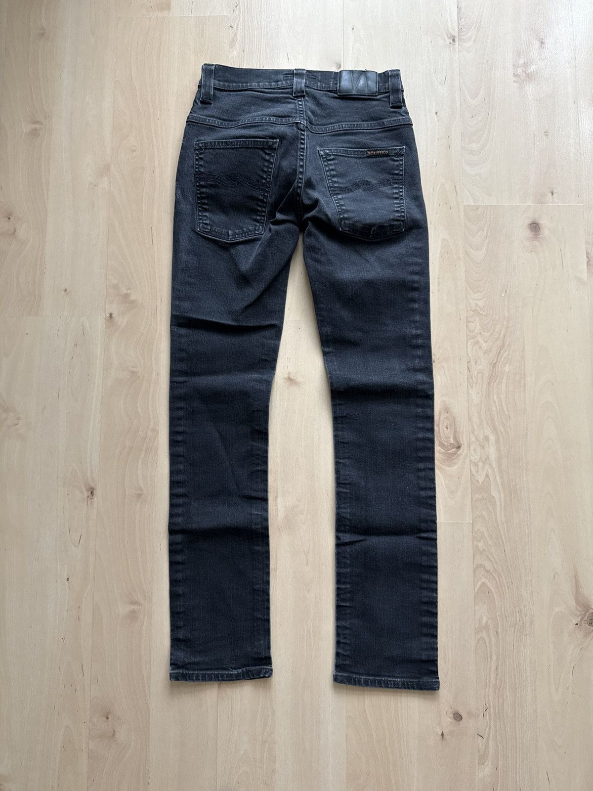 Nudie Jeans Nudie Jeans thin finn skinny denim jeans Size US 29 - 2 Thumbnail