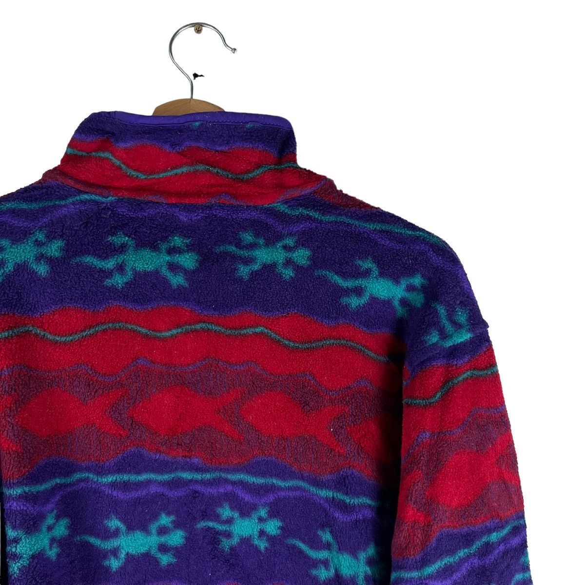 Japanese Brand 🔥FOR KIDS XXL VINTAGE L.L.BEAN FLEECE JACKET NAVAJO Size US XL / EU 56 / 4 - 8 Thumbnail