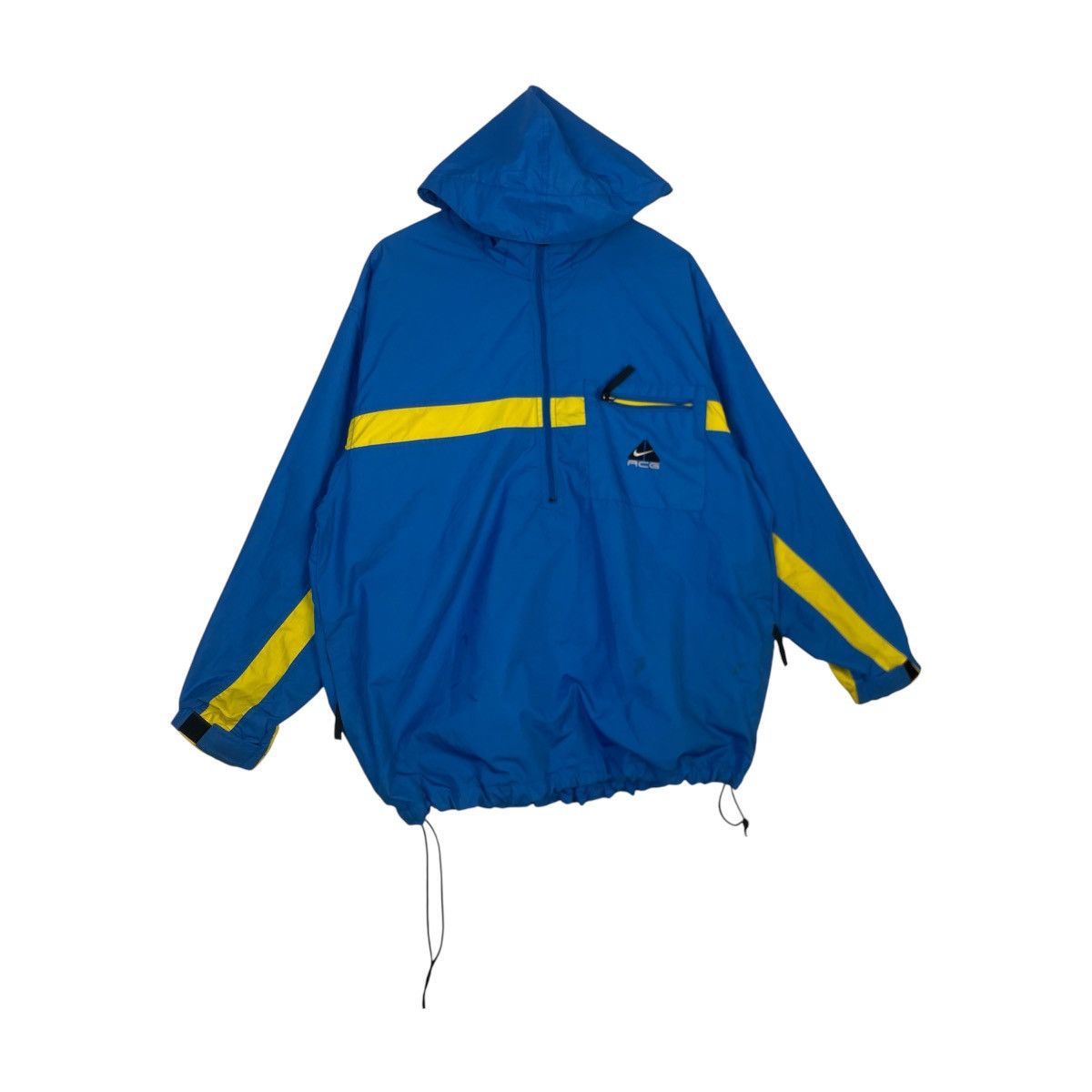 Designer × Vintage Vintage Hoodie/ sweater Nike Acg - blue Size US L / EU 52-54 / 3 - 3 Thumbnail