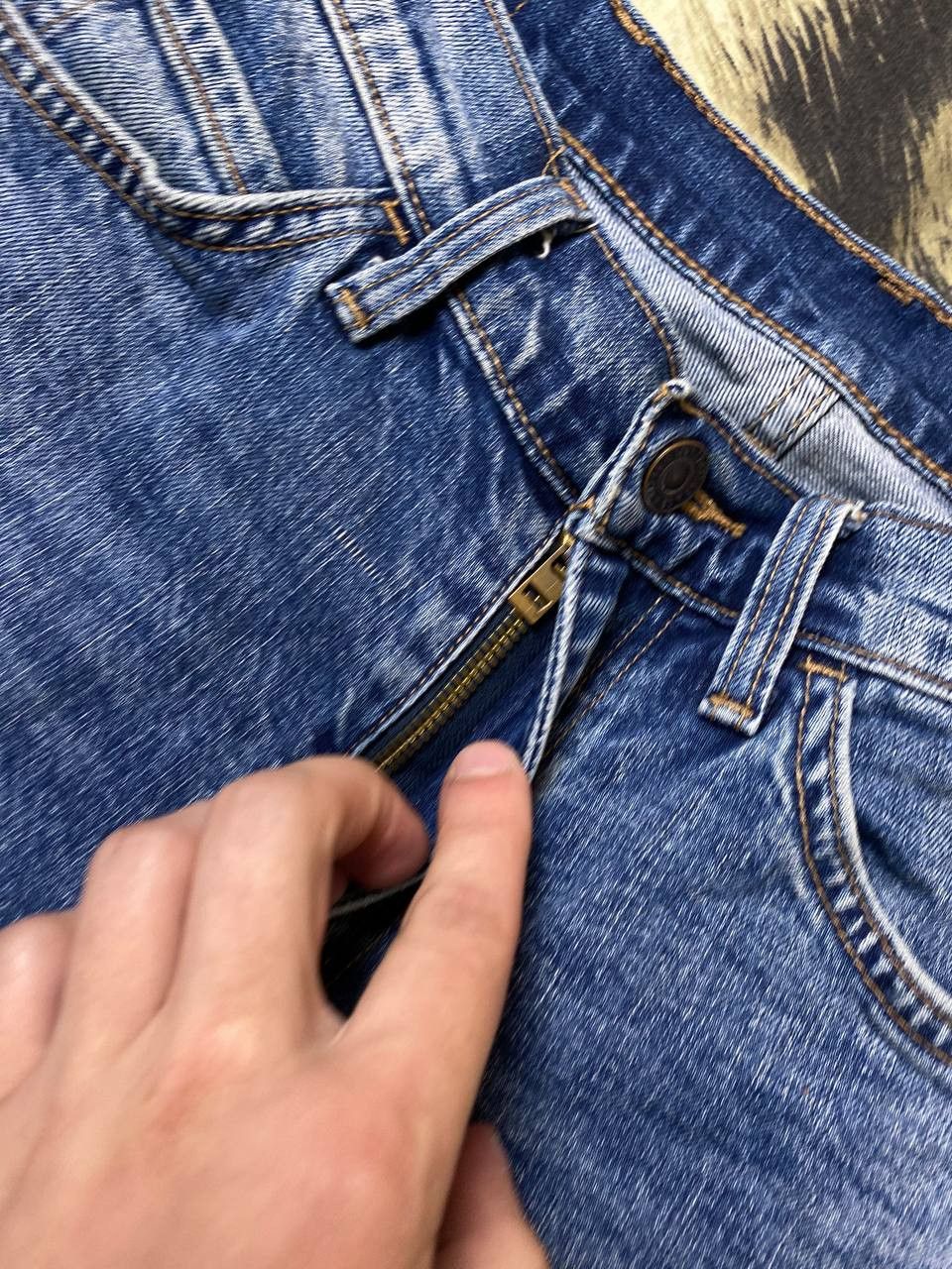 Levi's × Vintage VINTAGE Levis 505 FADED WASH DISTRESSED JEAN DENIM PANTS Size US 32 / EU 48 - 14 Thumbnail