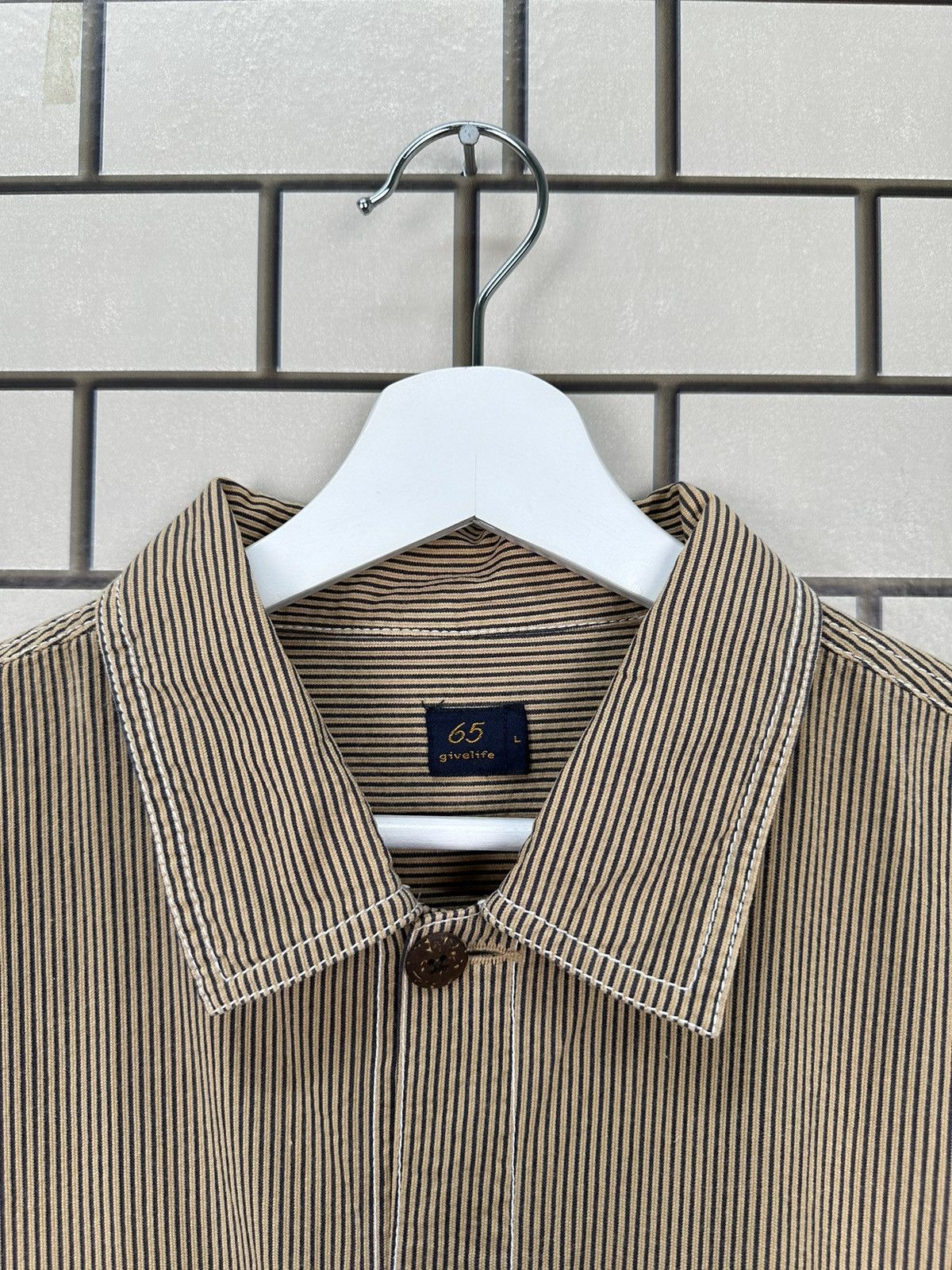 Japanese Brand Dr.Herming Grand PA By 65 Givelife Button Jacket Size US L / EU 52-54 / 3 - 6 Thumbnail