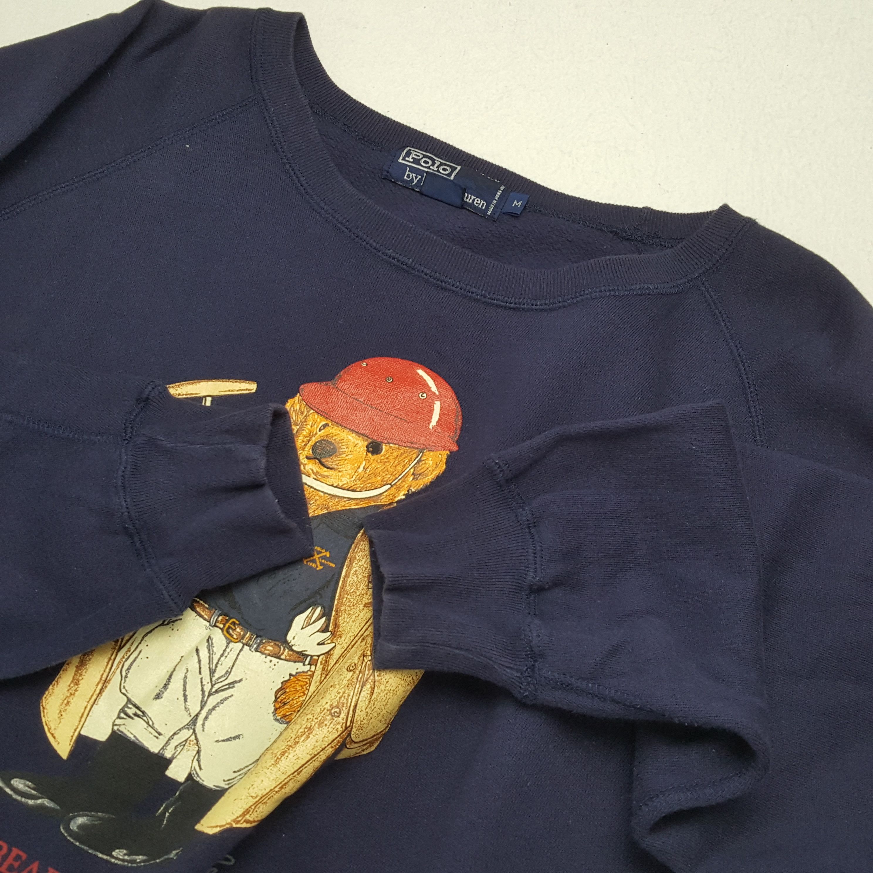 Polo Ralph Lauren × Vintage Vintage POLO BEAR by RALPH LAUREN Brand Style Sweatshirts Size US XXL / EU 58 / 5 - 8 Thumbnail