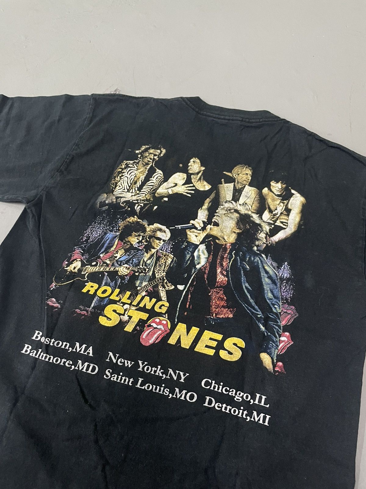 Band Tees Vintage The Rolling Stones Size US M / EU 48-50 / 2 - 5 Thumbnail