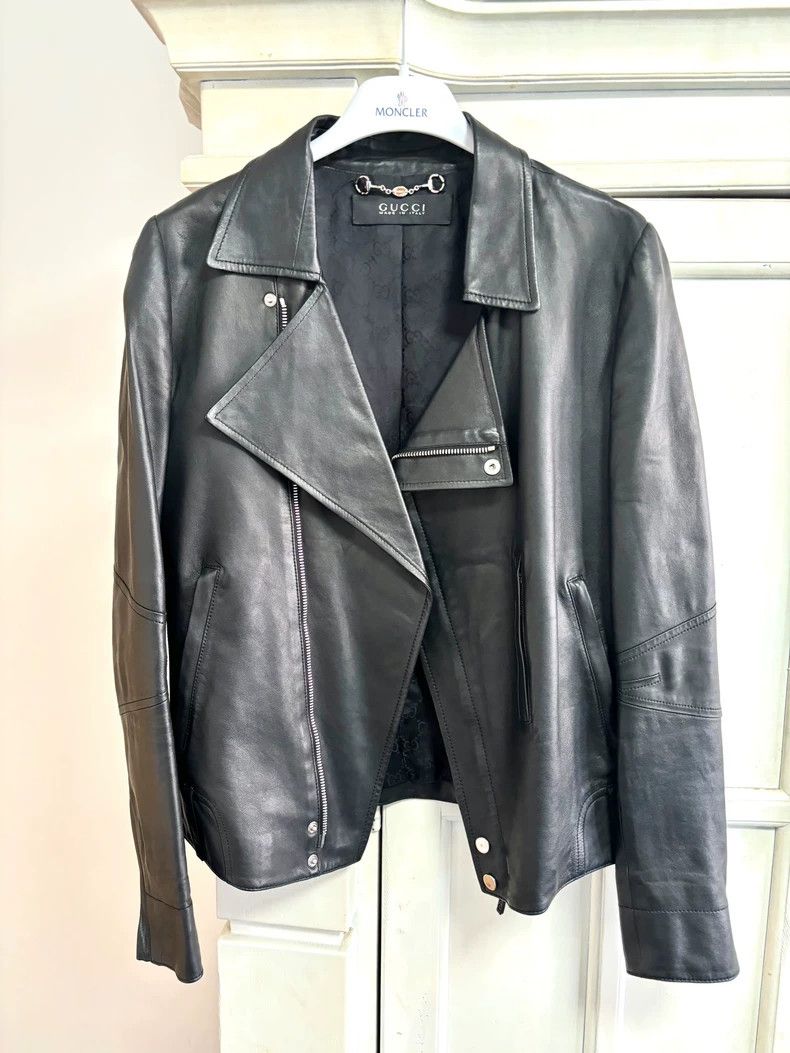 Gucci Gucci Women's show body suit leather jacket 2503-Nextarrow Size M / US 6-8 / IT 42-44 - 3 Thumbnail