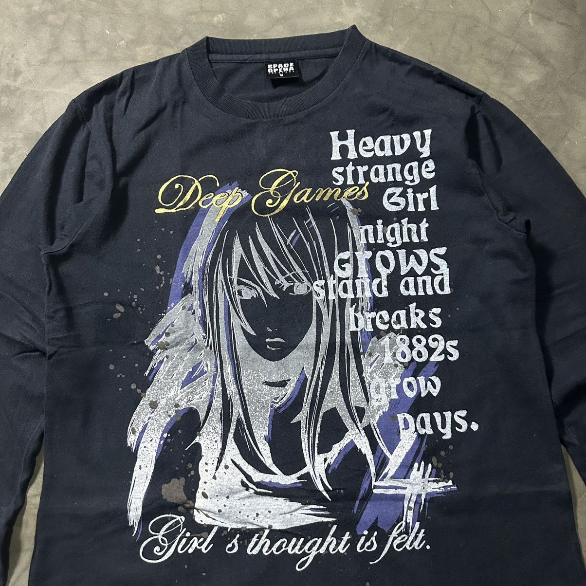Japanese Brand JAPANESE GOTHIC POEM SPACE OPERA LONGSLEEVE HYSTERIC STYLE Size US M / EU 48-50 / 2 - 2 Thumbnail