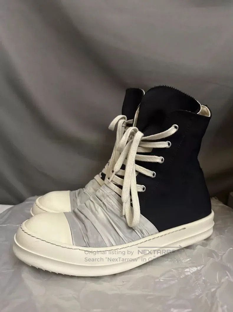 Rick Owens Rick Owens White Strap Converse Sneakers Size 41. Size US 9 / EU 42 - 1 Thumbnail