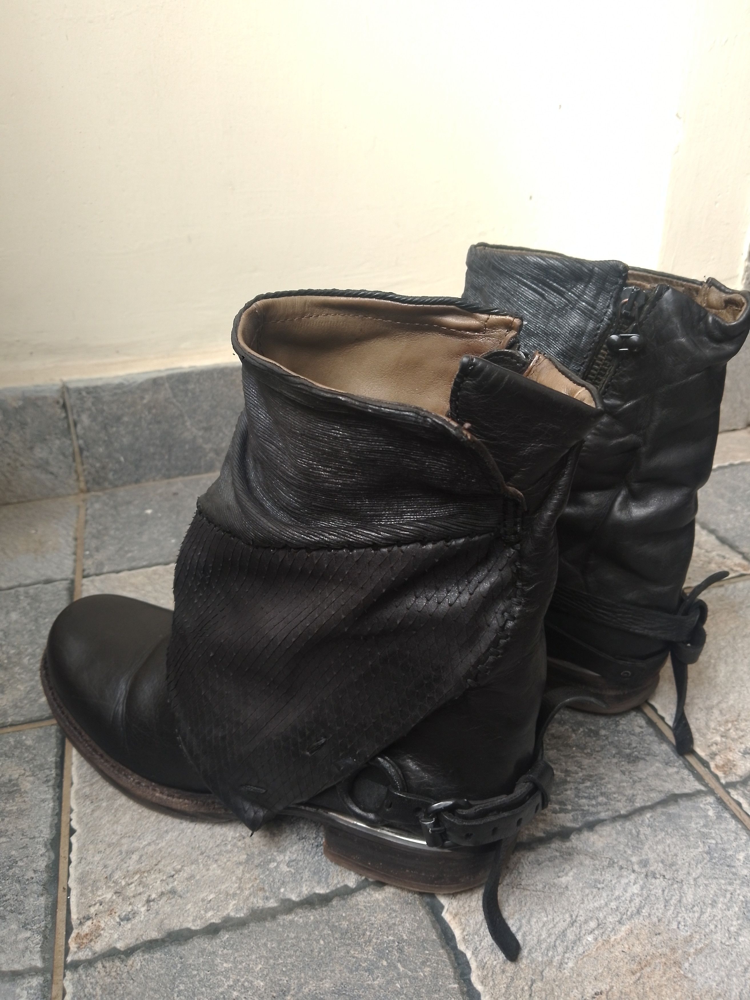 A.S.98 AS 98 hybrid leather boots Size US 6 / EU 39 - 3 Thumbnail