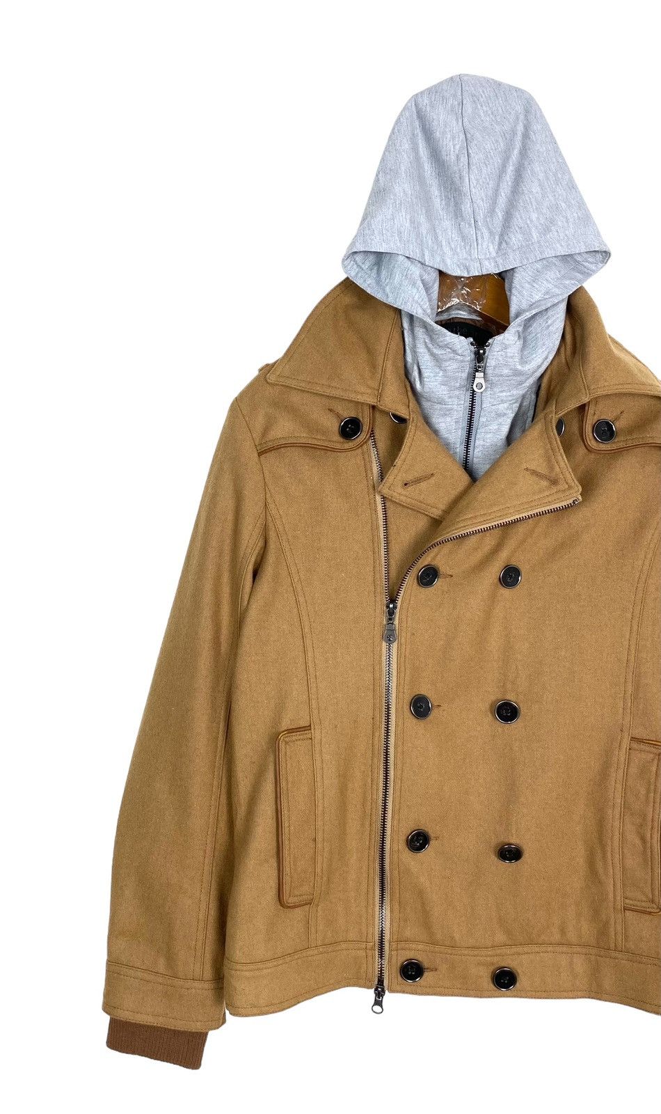 In The Attic Rare‼️ In The Attic Wool Hoodie Jacket Size US S / EU 44-46 / 1 - 2 Thumbnail