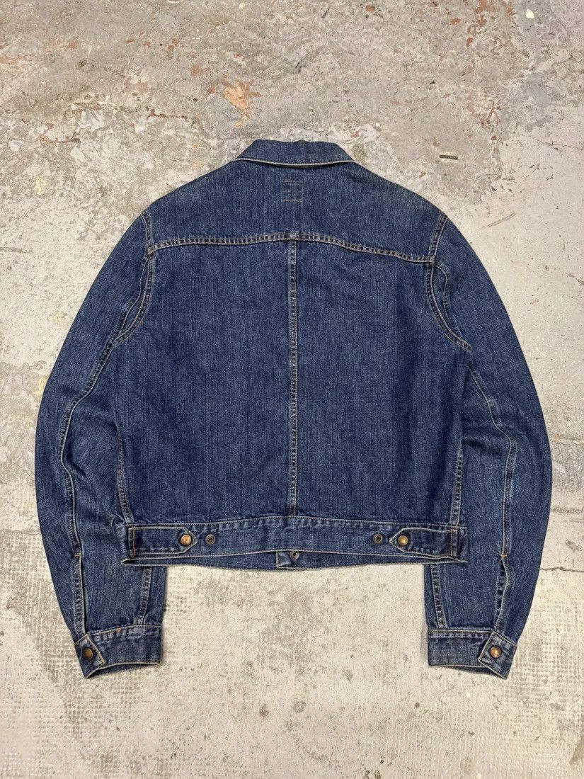 Designer × Dolce & Gabbana × Vintage 2000s Dolce & Gabbana Blue Worker Denim Jacket Size US M / EU 48-50 / 2 - 2 Thumbnail