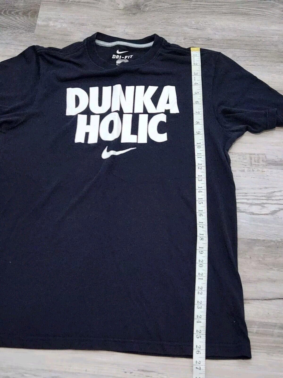 Nike Nike Dri Fit Shirt Medium Dunka Holic Black Graphic Tee Size US M / EU 48-50 / 2 - 5 Thumbnail