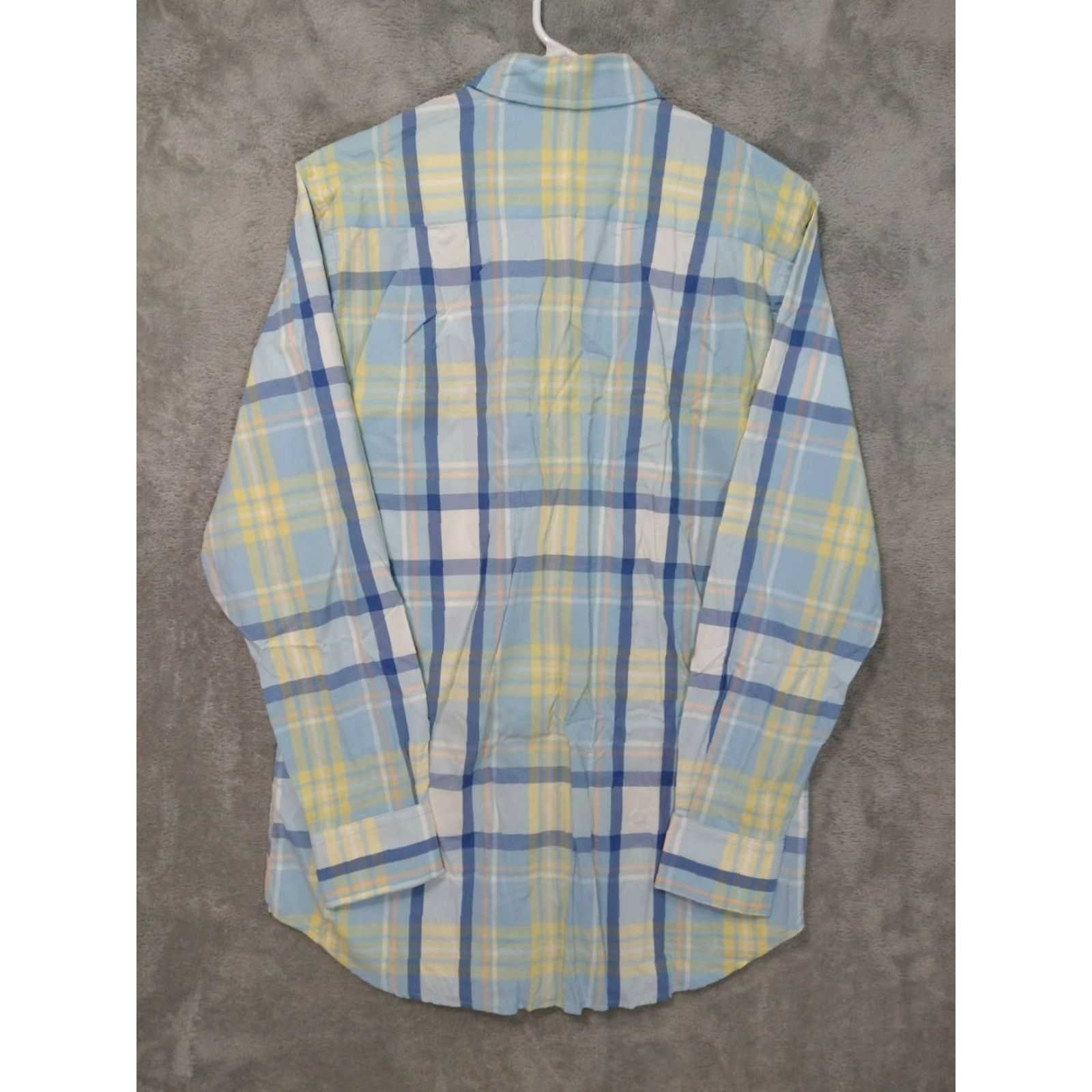 Southern Tide Southern Tide Shirt Mens Small Blue Plaid Performance Long Sleeve Nylon Spandex Pocketed Button-Up 42 in Chest Casual Travel Vintage No Size US S / EU 44-46 / 1 - 2 Thumbnail