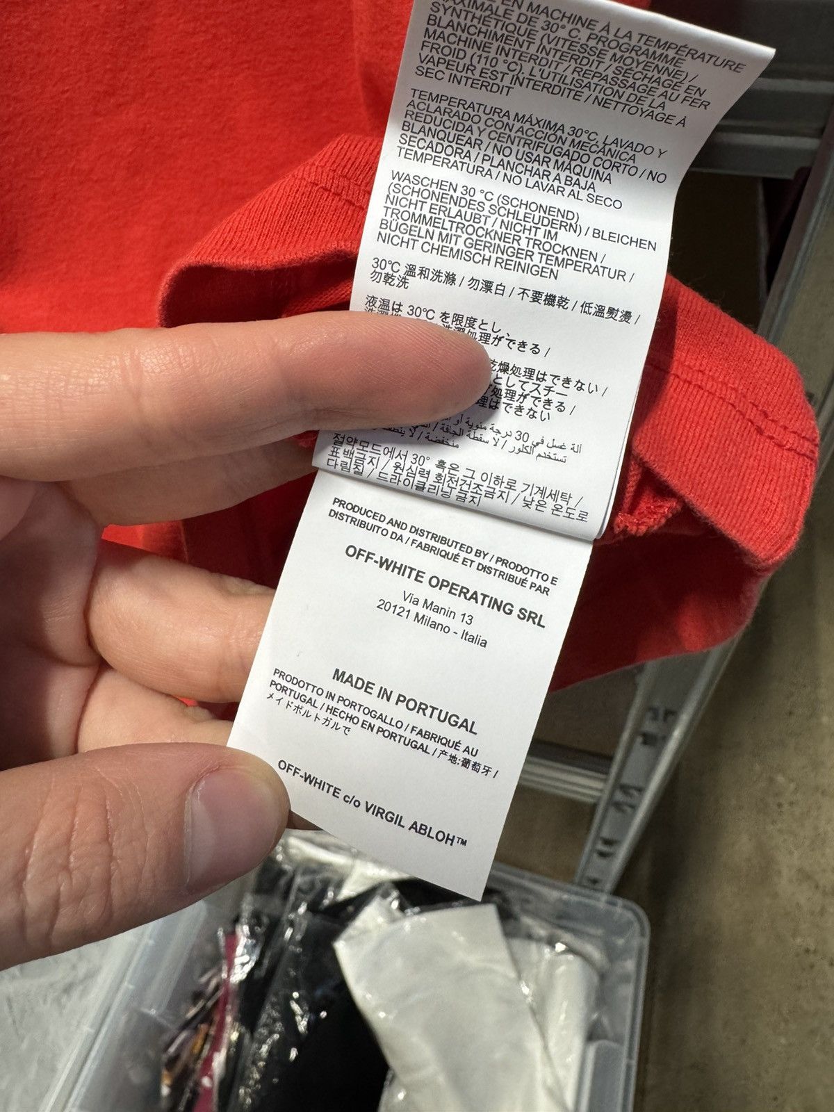 Off-White Off-White Arrow T-Shirt NEW 500$ Size US M / EU 48-50 / 2 - 6 Thumbnail