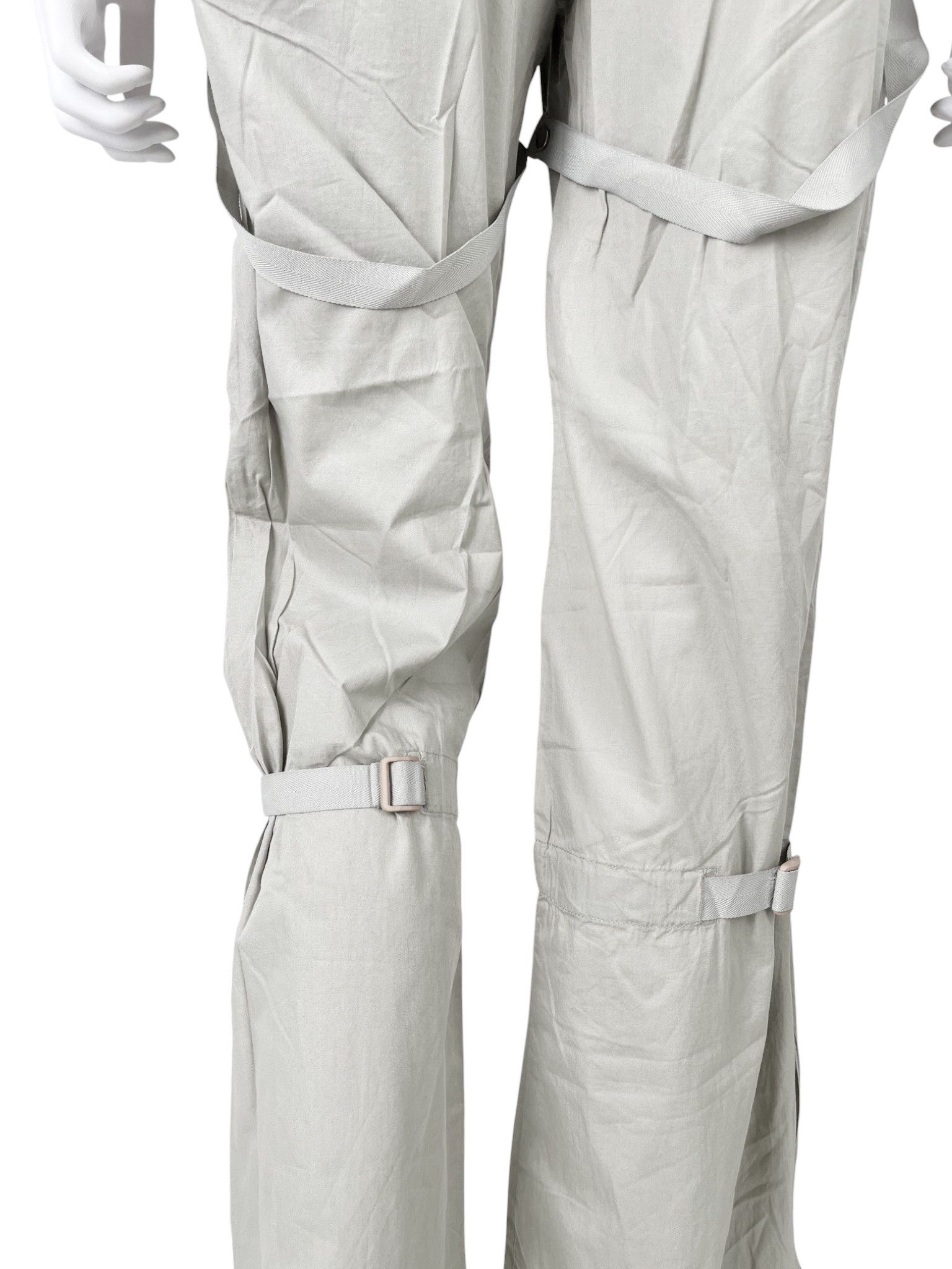 Gianfranco Ferre Gianfranco Ferré 2000's Bondage Parachute Grey Pants Size 27" / US 4 / IT 40 - 8 Thumbnail