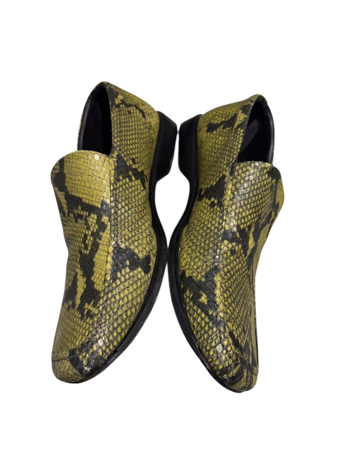 Kenzo GRAILED‼️ KenzoHomme Collection Snake Skin Square Toe Loafer Size US 10 / EU 43 - 1 Thumbnail