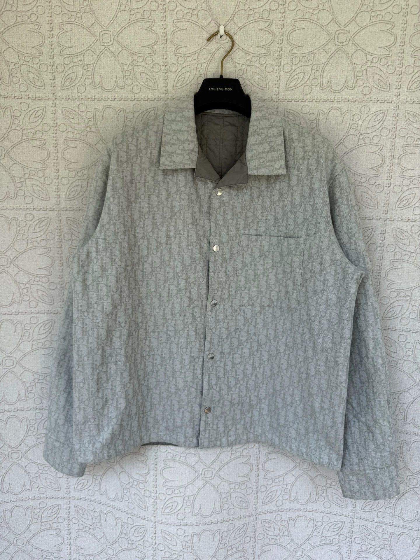 Dior Dior Printed Cotton Jacket Size 50 Size US L / EU 52-54 / 3 - 1 Thumbnail