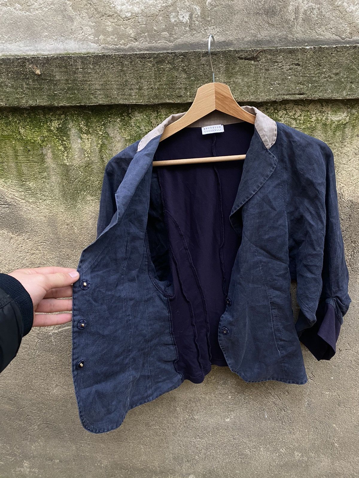 Brunello Cucinelli Brunello Cucinelli Blazer Size S / US 4 / IT 40 - 6 Thumbnail