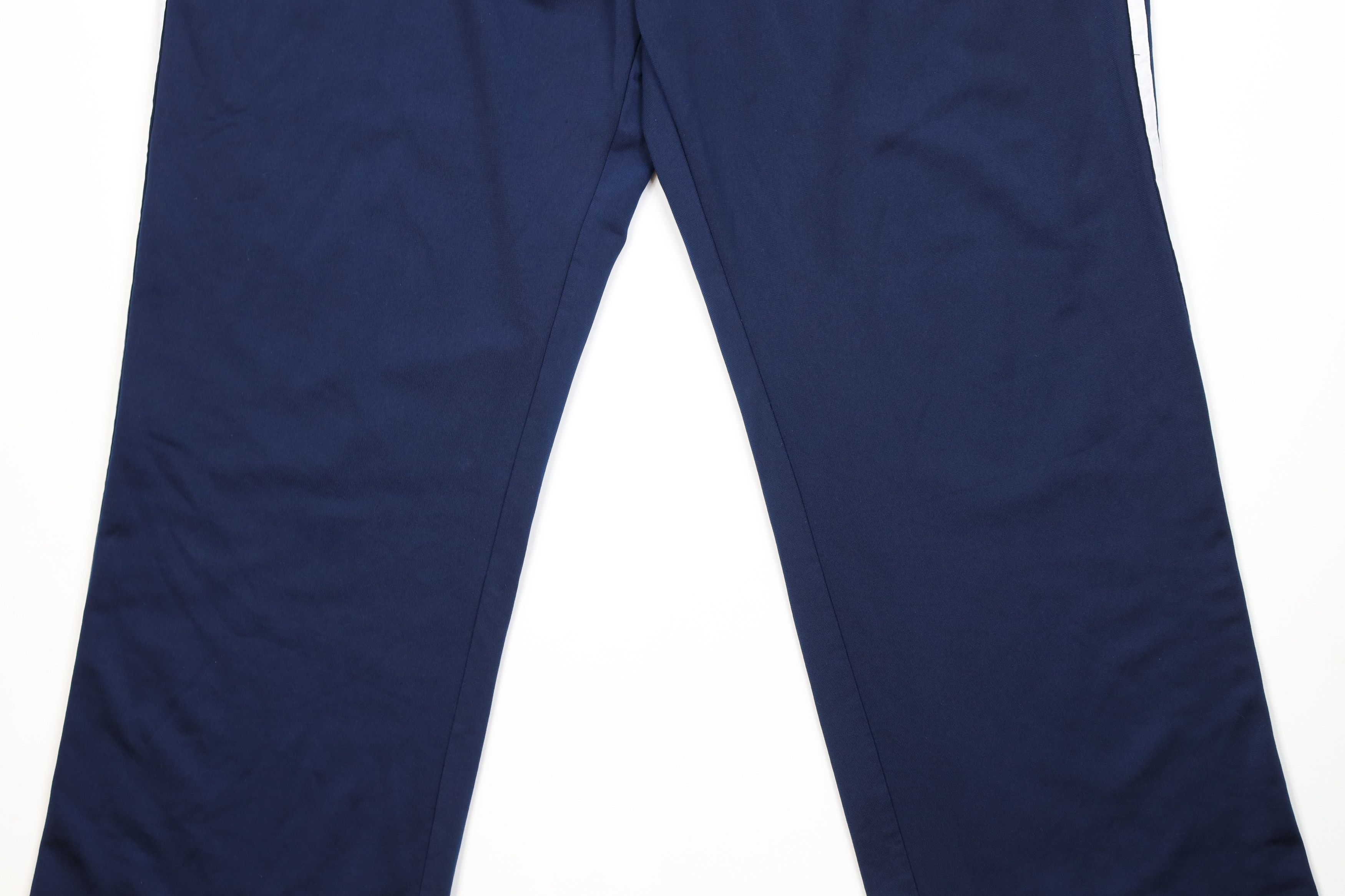 Adidas Vintage Y2K Adidas Striped Wide Leg Sweatpants Pants Blue Size US 40 / EU 56 - 3 Thumbnail