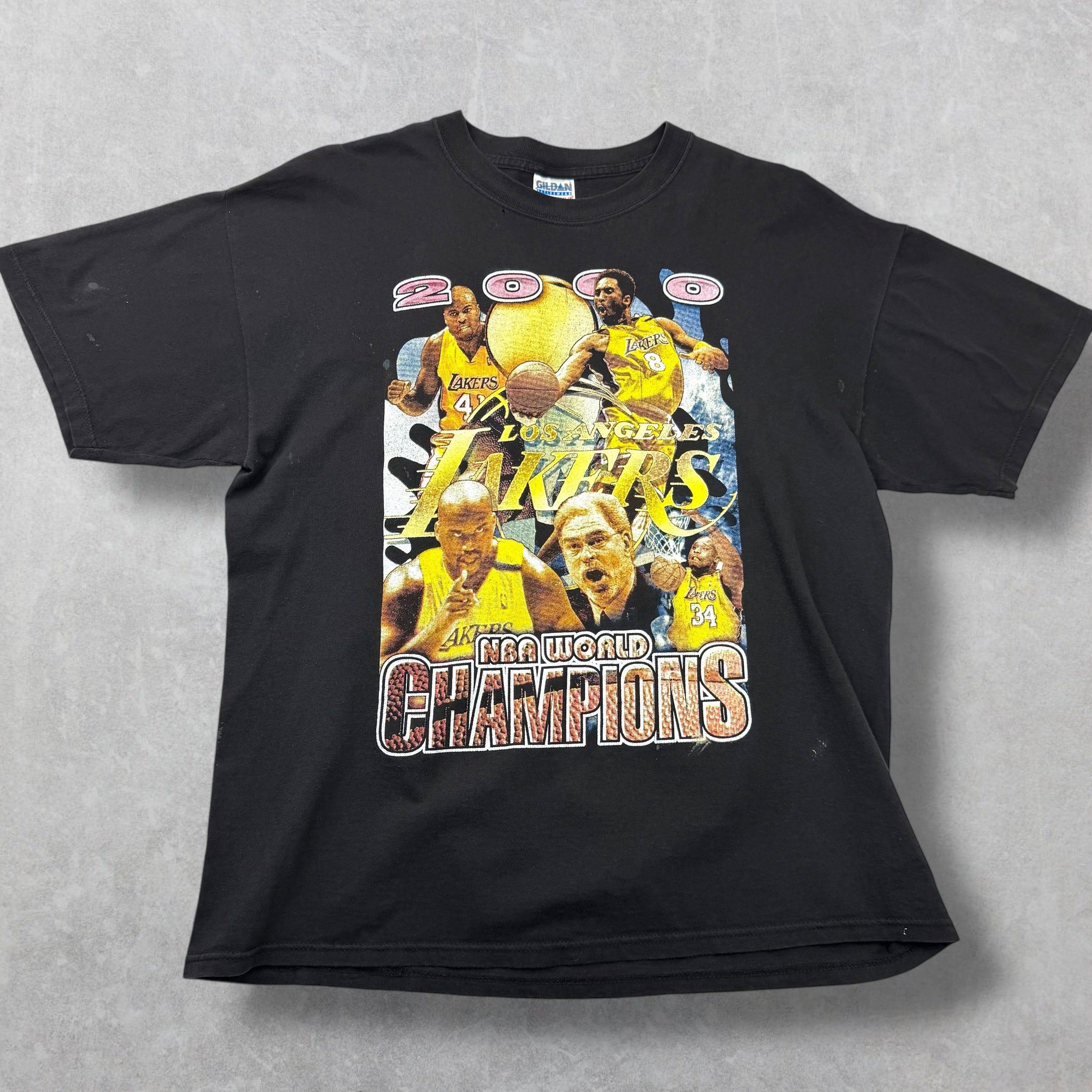 Vintage Vintage 2000's LA Lakers Rap Tee XL Size US XL / EU 56 / 4 - 1 Thumbnail